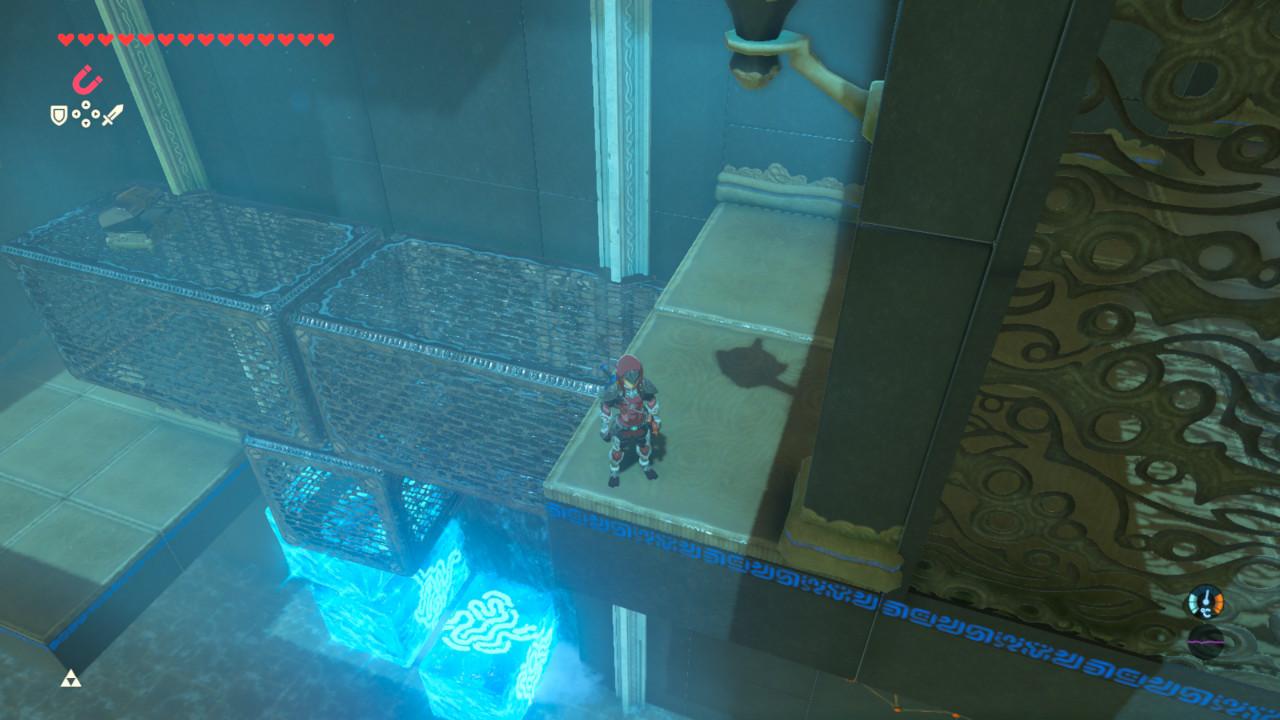 Secret Stairway Shrine Solution Sans Stasis r/Breath_of_the_Wild