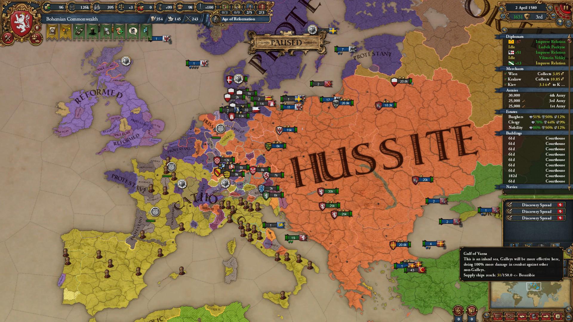 Veritas Vincit achievment help. r/eu4