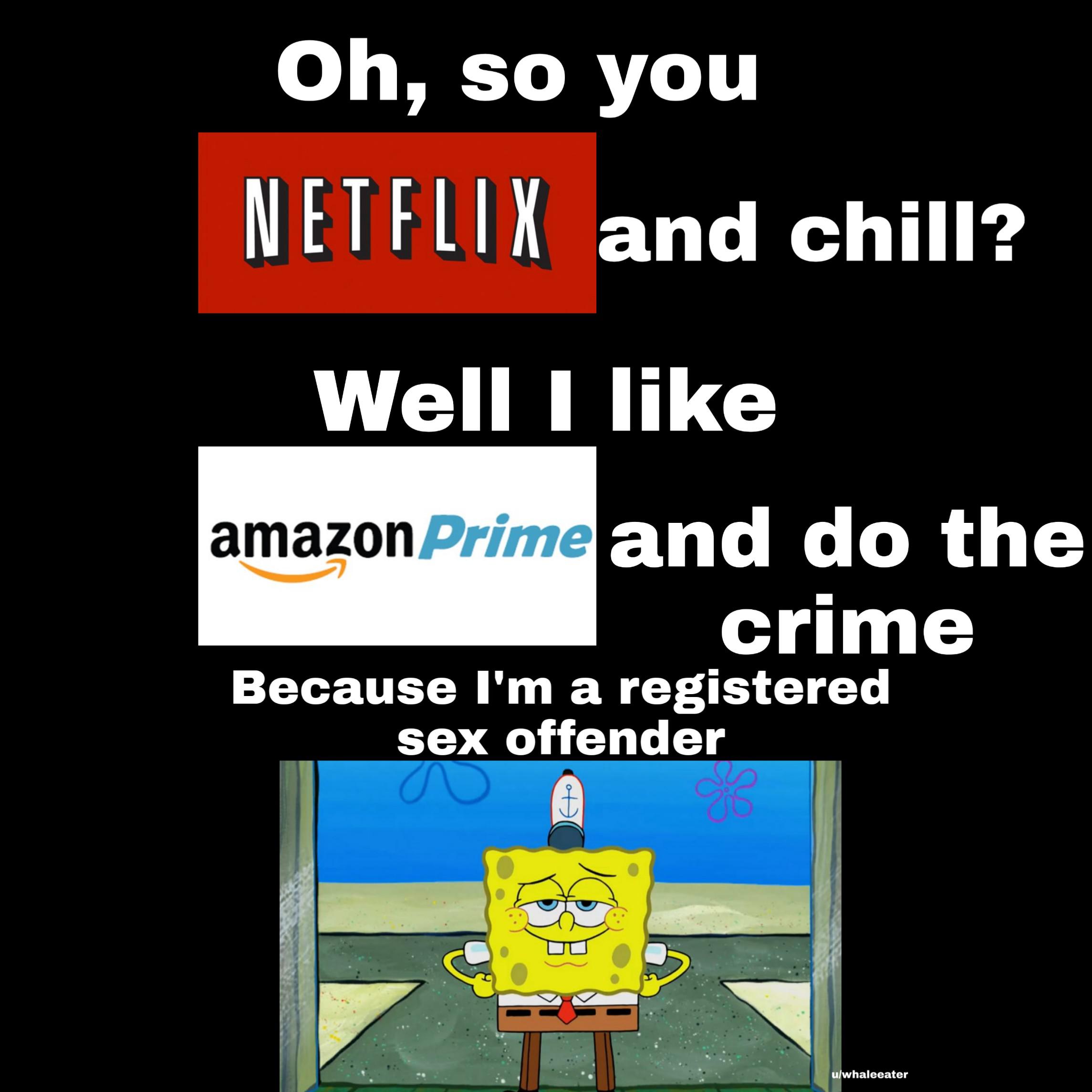 So you like Netflix and chill? r/memes