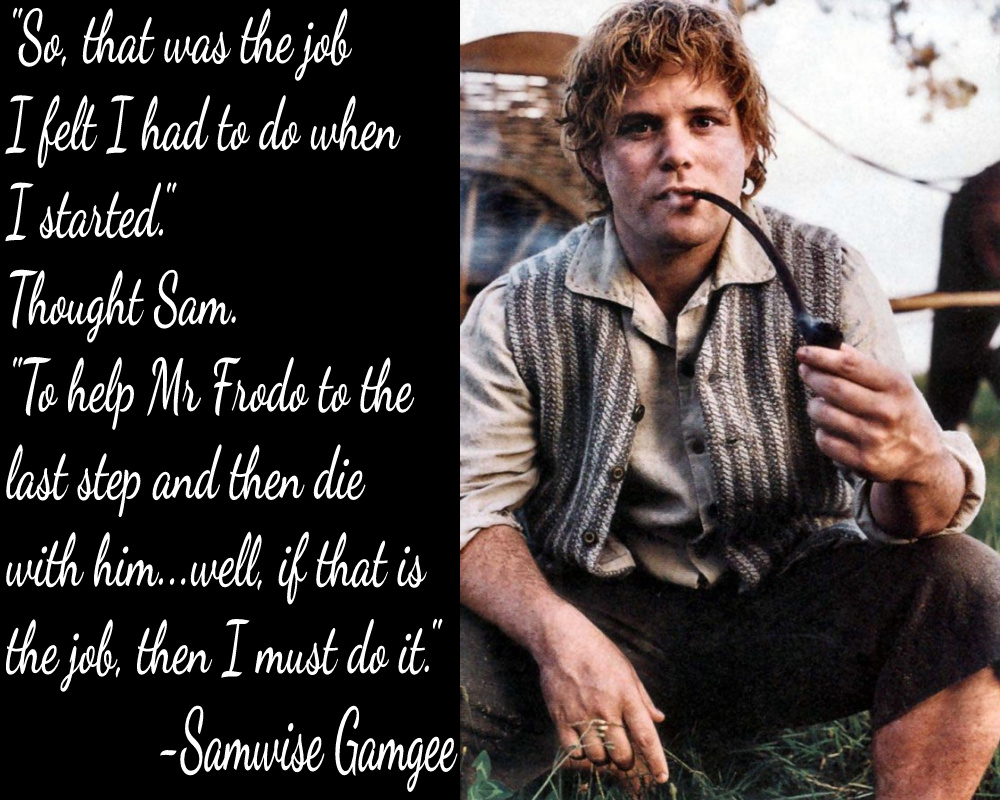 Shed a tear at this, extremely, underrated Samwise quote from Return of