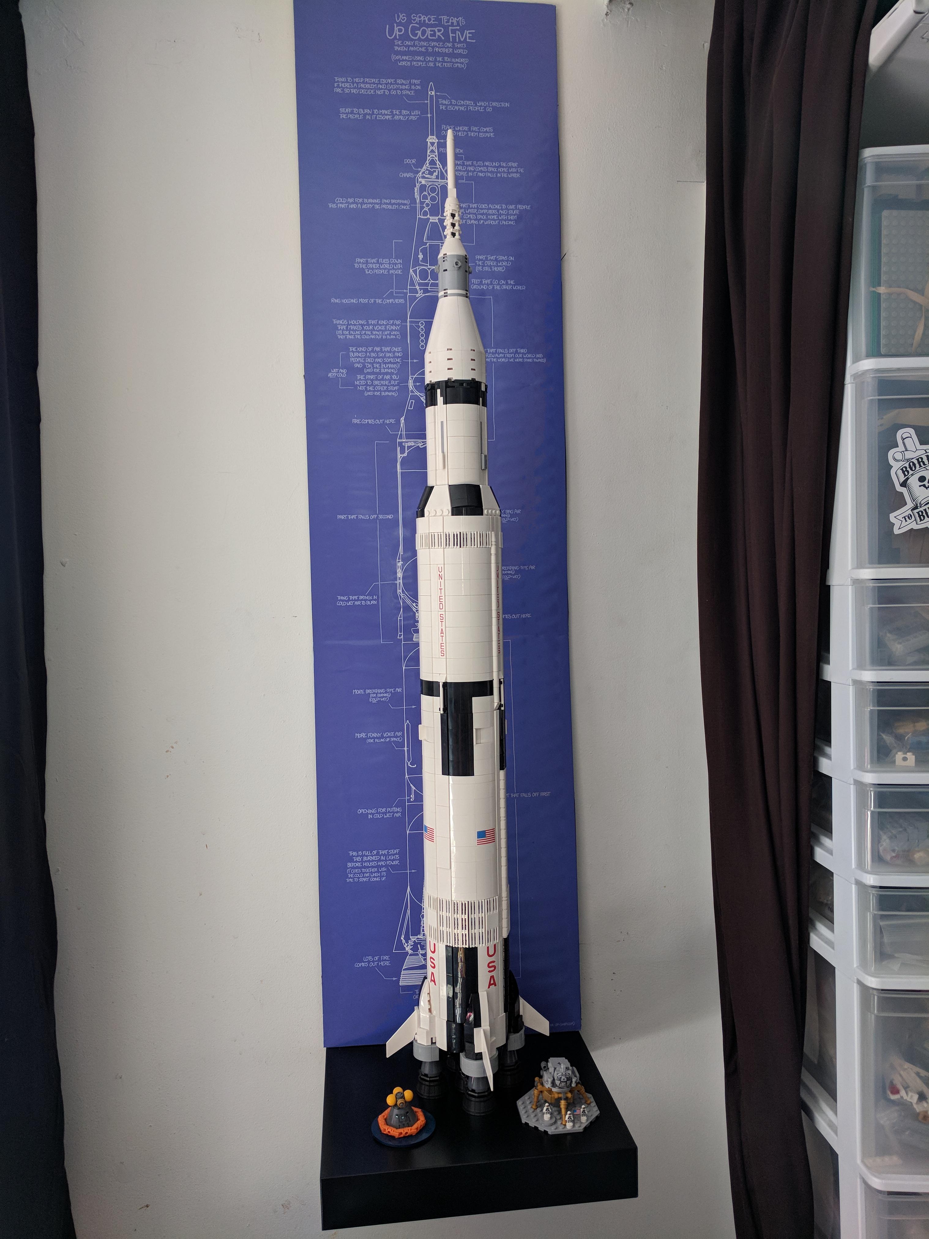 Best Way to Display LEGO Saturn V: 5 Cool Ideas!