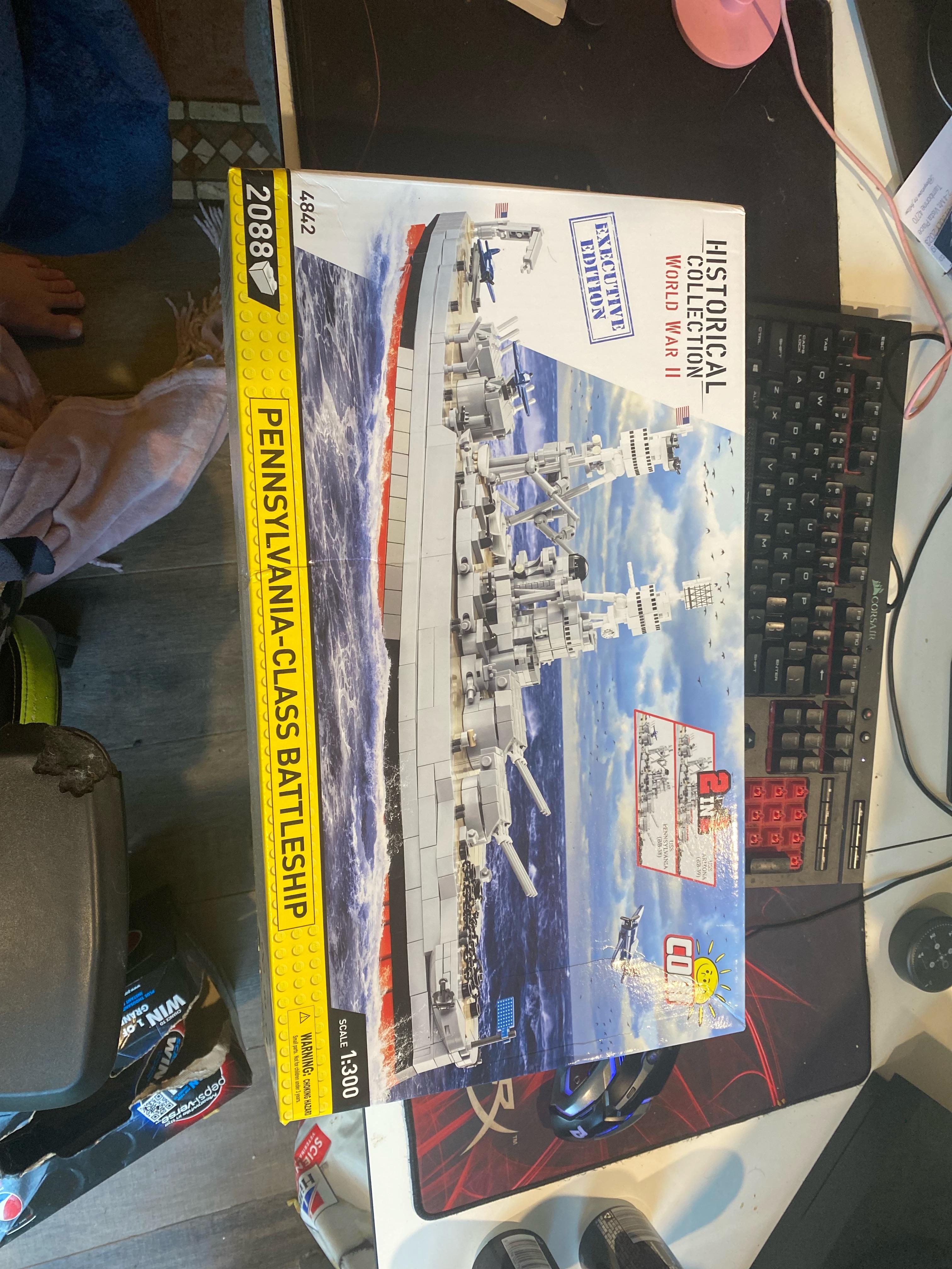 After a very expensive shipping I finally got the Pennsylvania down to