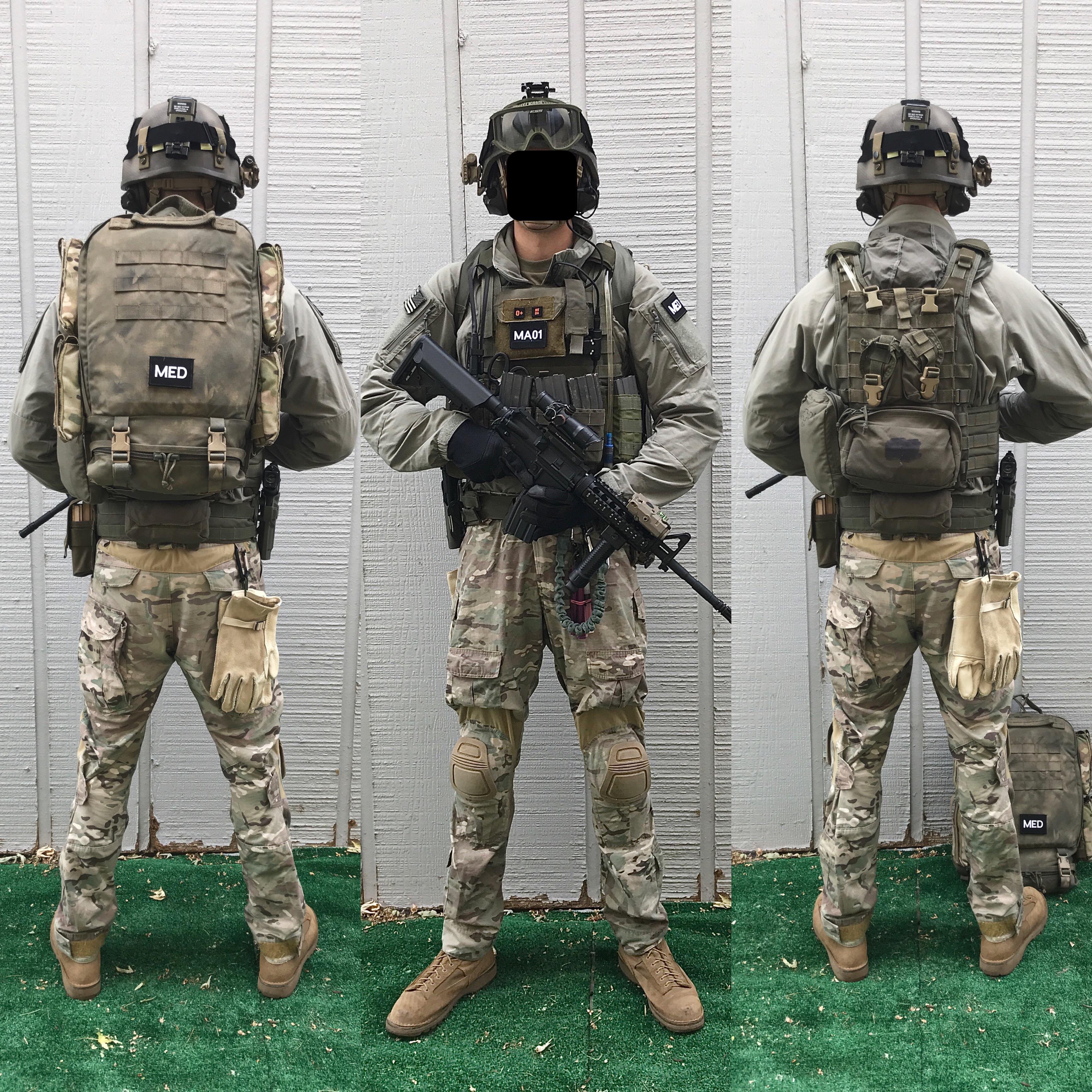 2010 Ranger Medic Impression V2, kit list below r/Impression_Kits