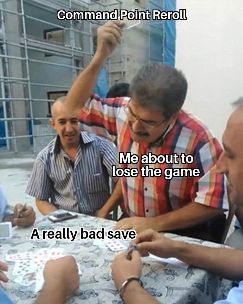 Hope is the first step to disappointment. Grimdank