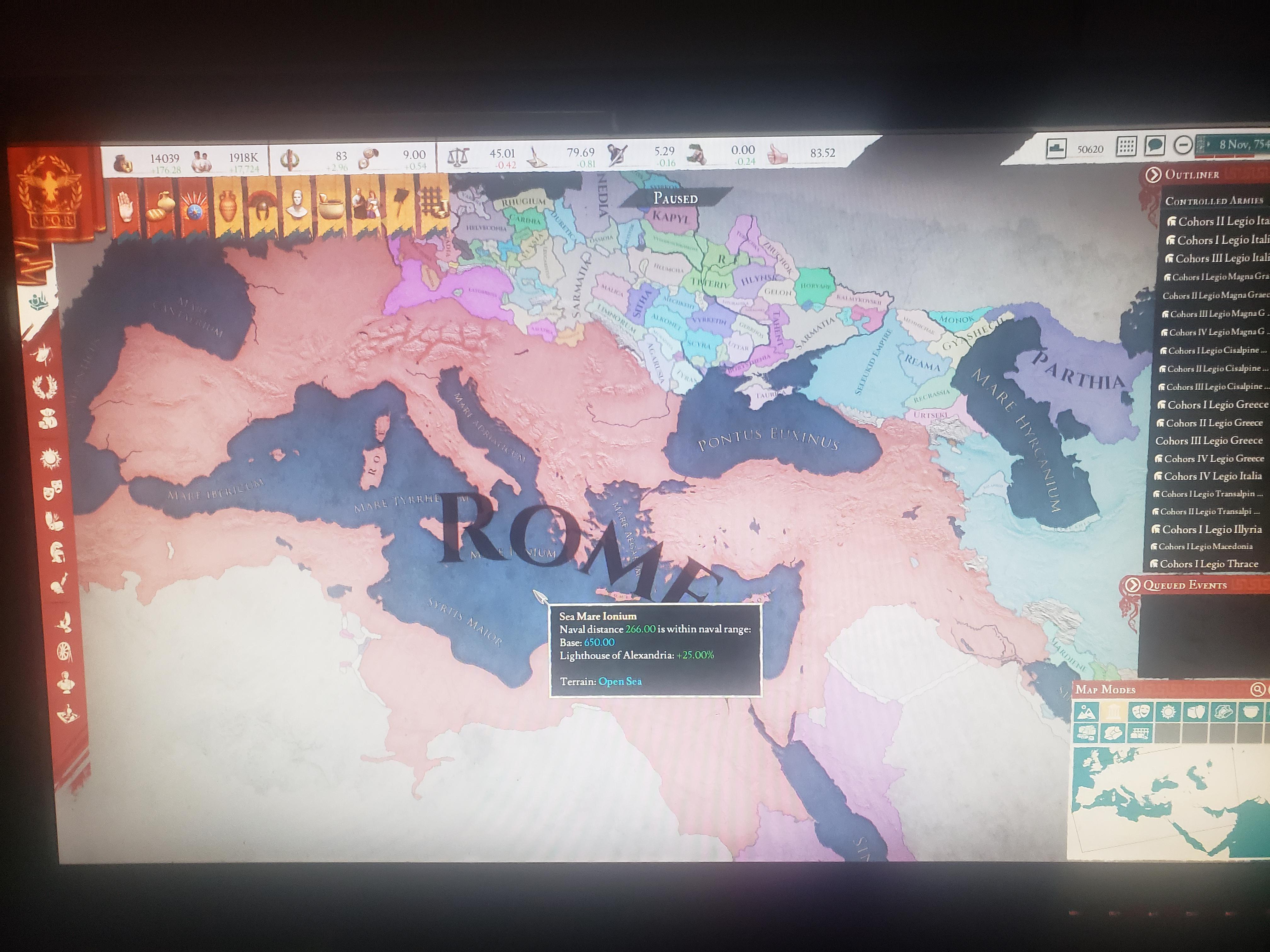 My best Roman game r/Imperator