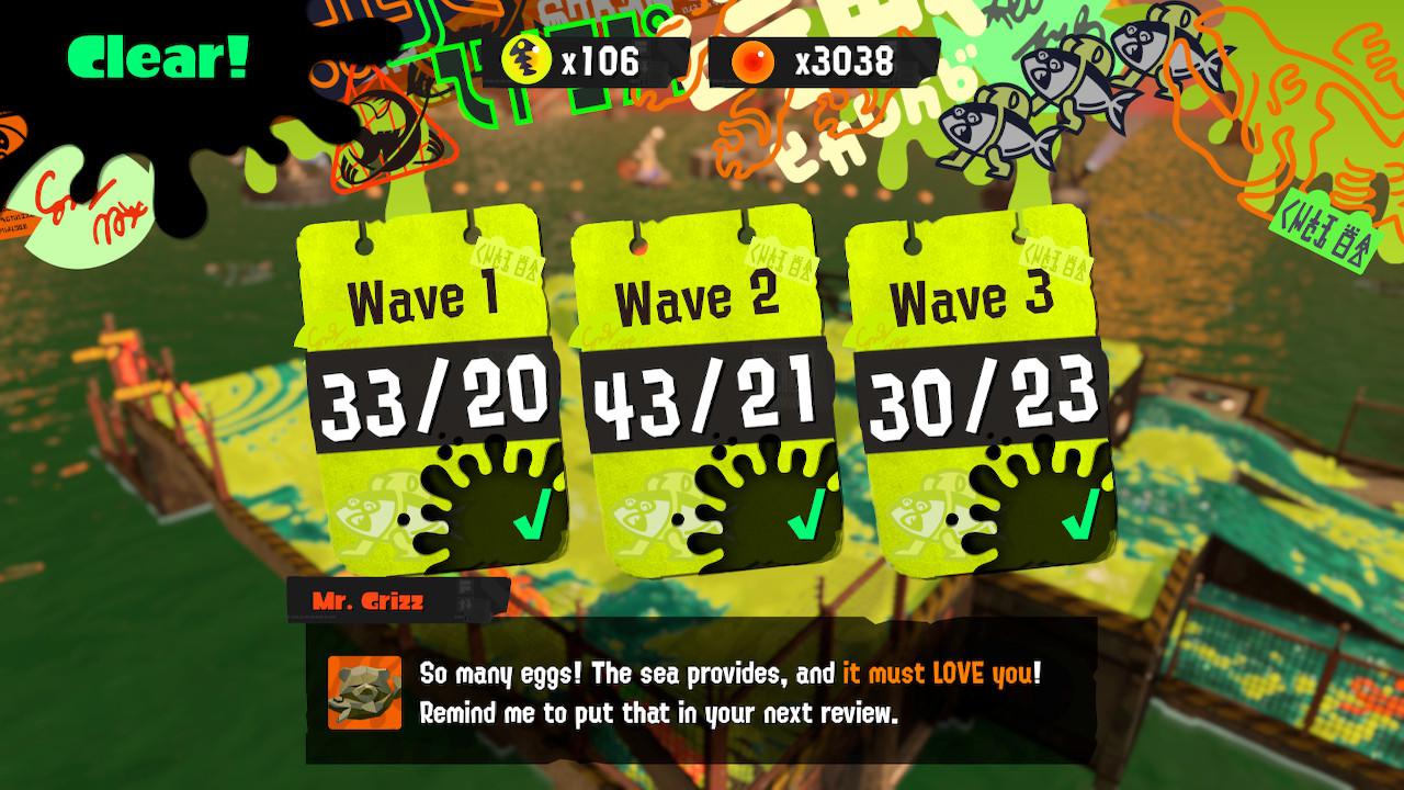 What Mr. Grizz Says For Over A Hundred Golden Eggs r/Splatoon_3