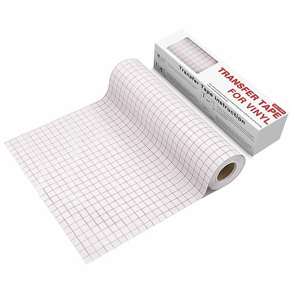[Amazon] YRYM HT Clear Vinyl Transfer Paper Tape Roll12 x 50 FT w
