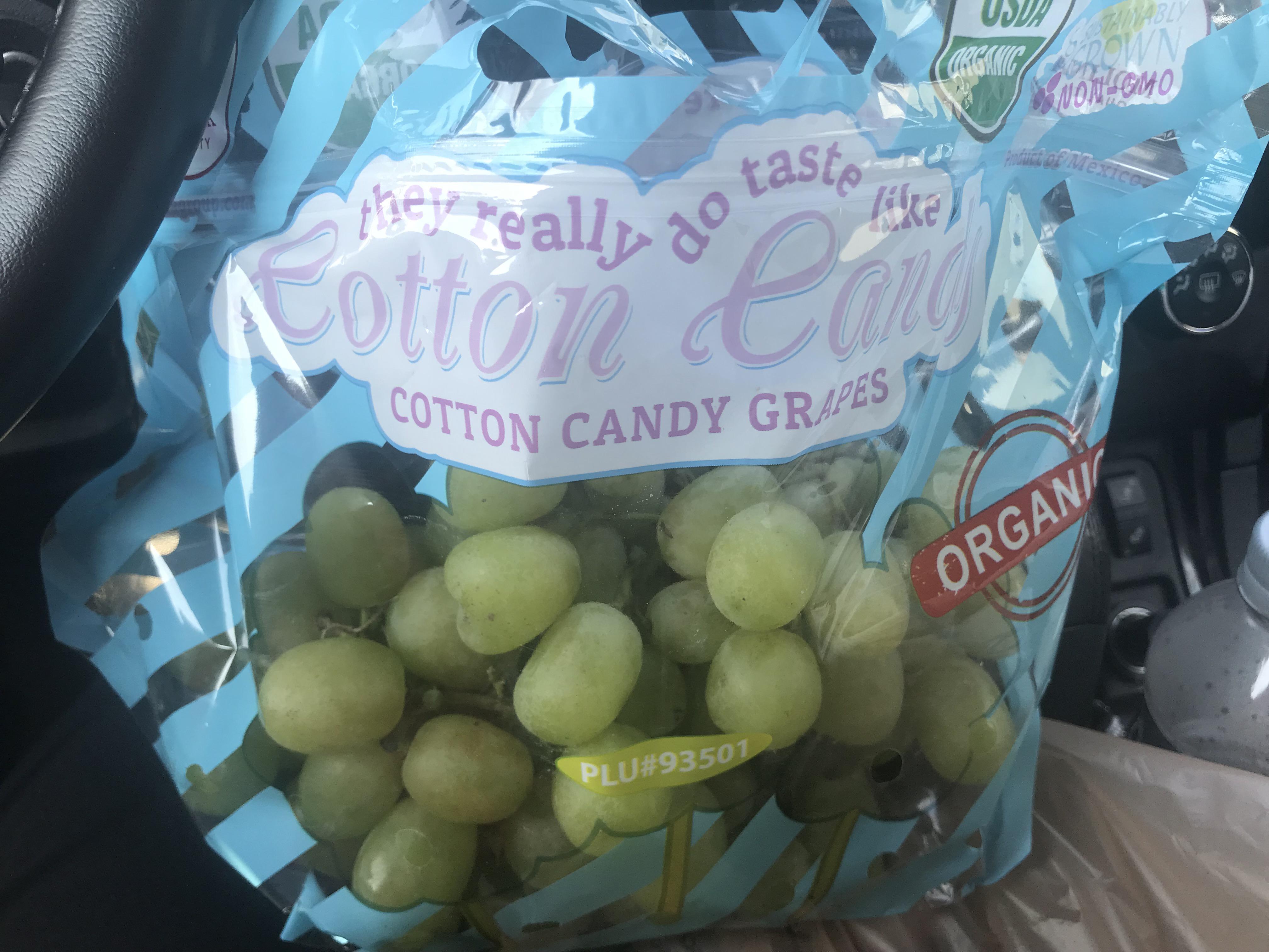 Cotton candy grapes are the best dessert! Found mine at Kroger . Highly
