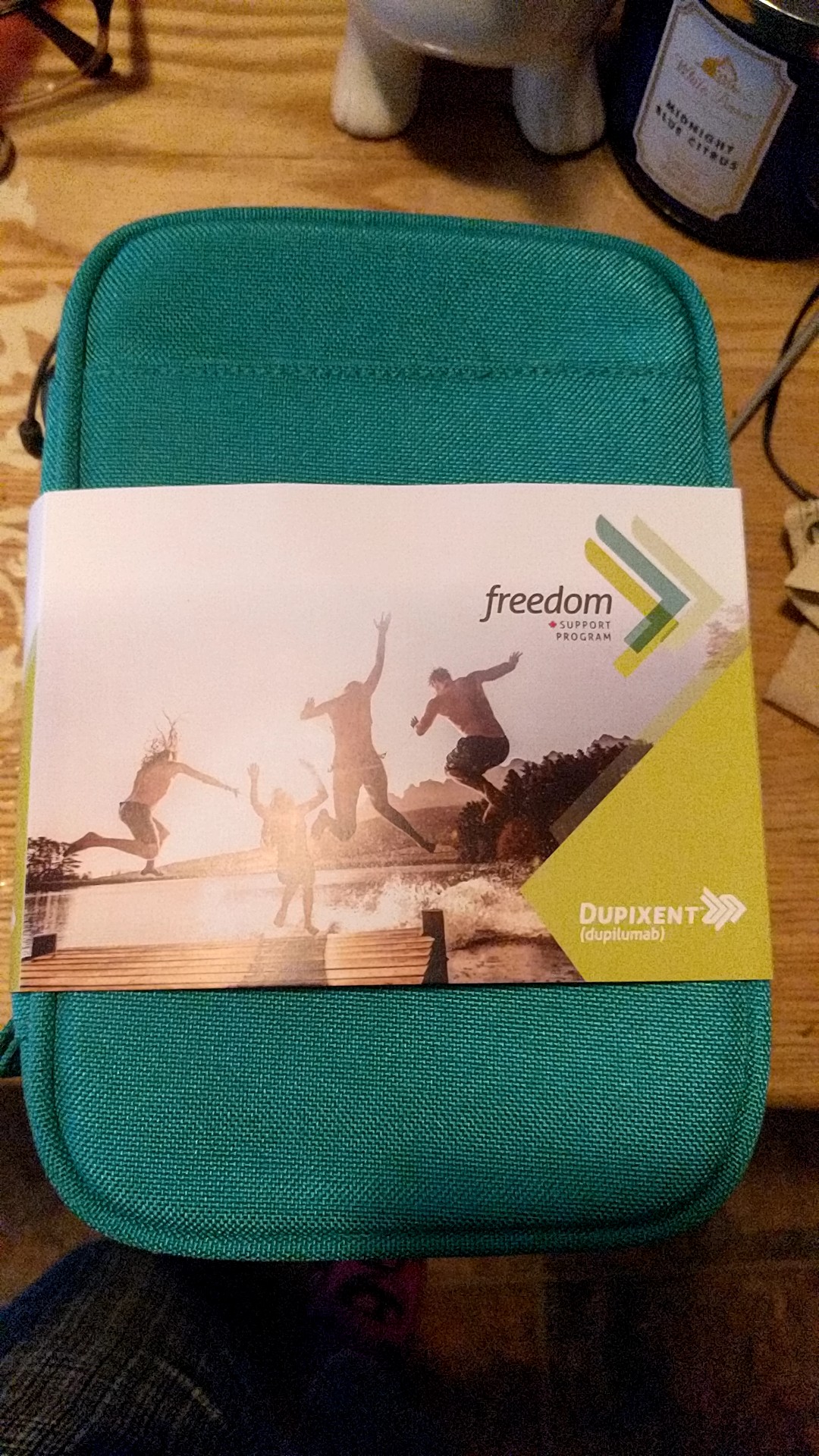 Received this for the dupixent what it it used for? It has a couple of