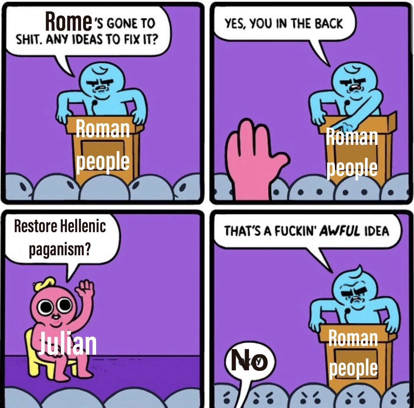 More Fall of Rome memes please HistoryMemes