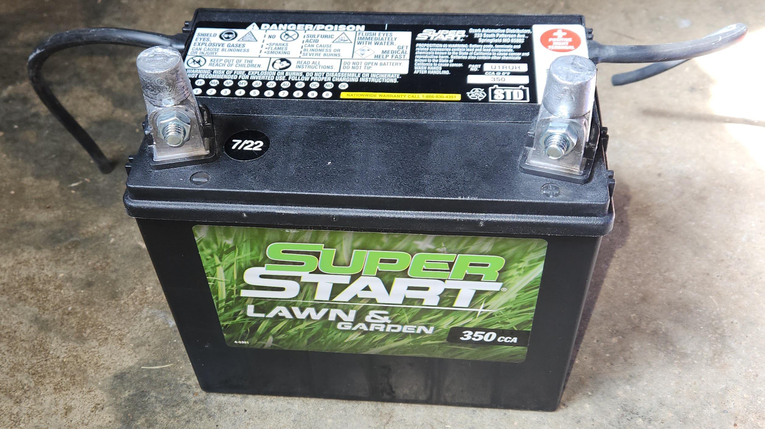 On A 2010 Mazda Miata Battery