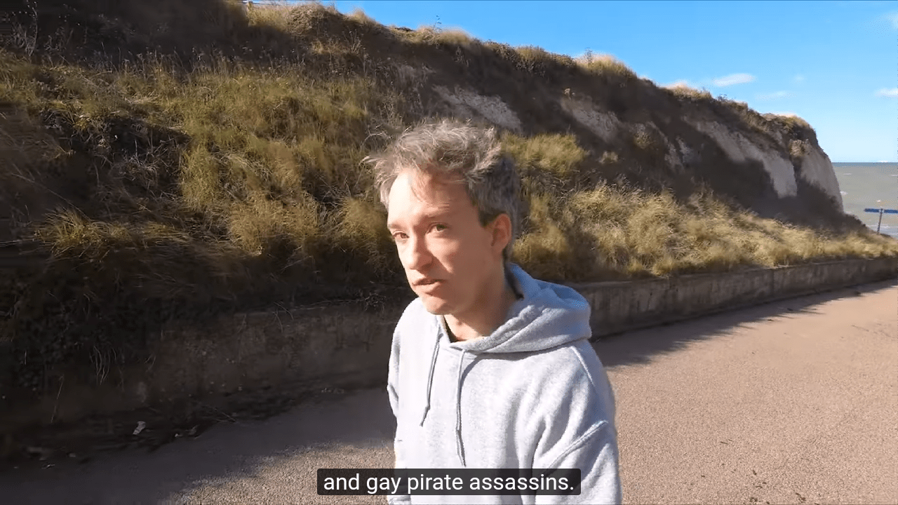 Tom Scott was doing an honest advertisement about VPN's and he was