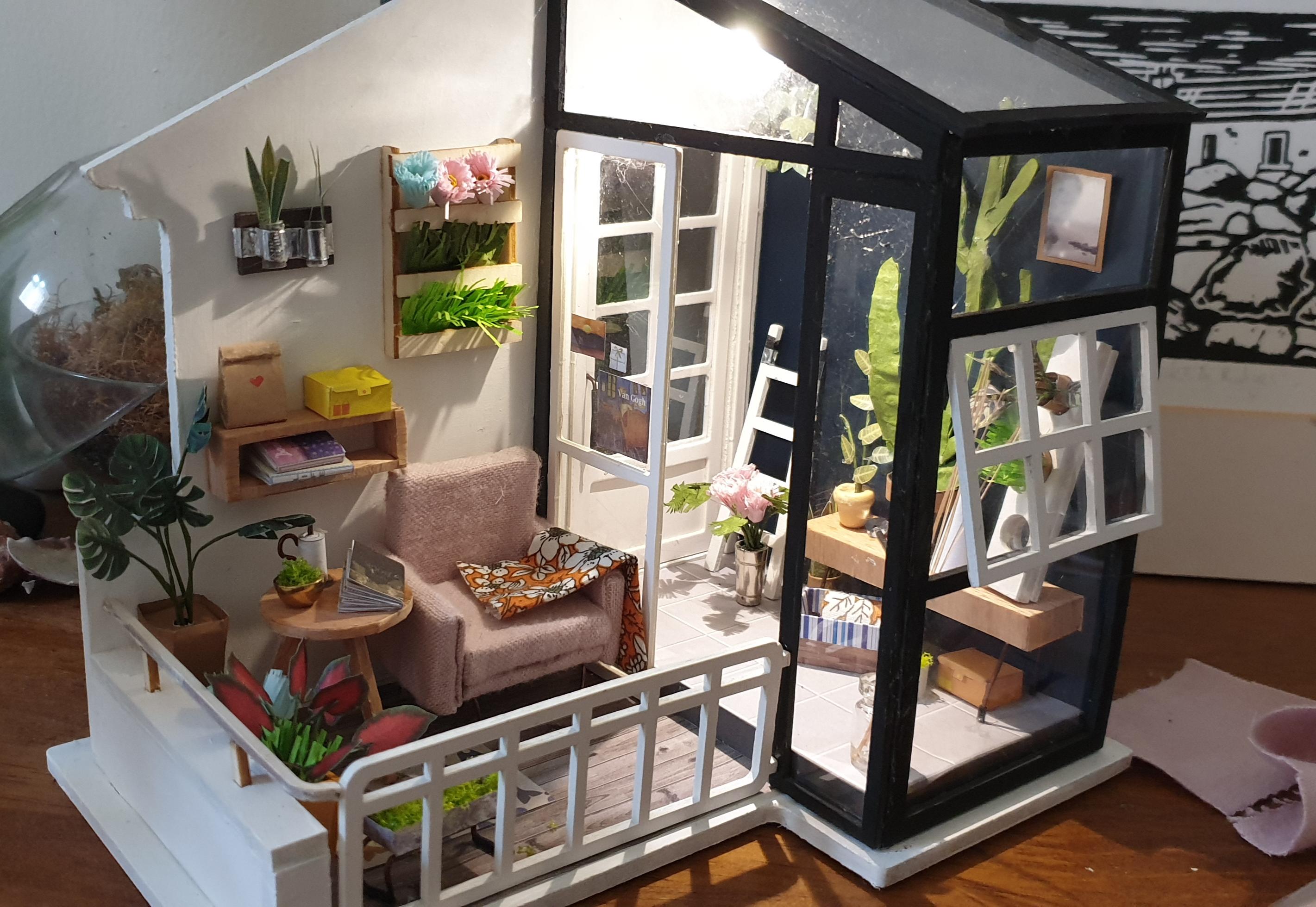 I needed a hobby, this is my first kit I completed! I had so much fun