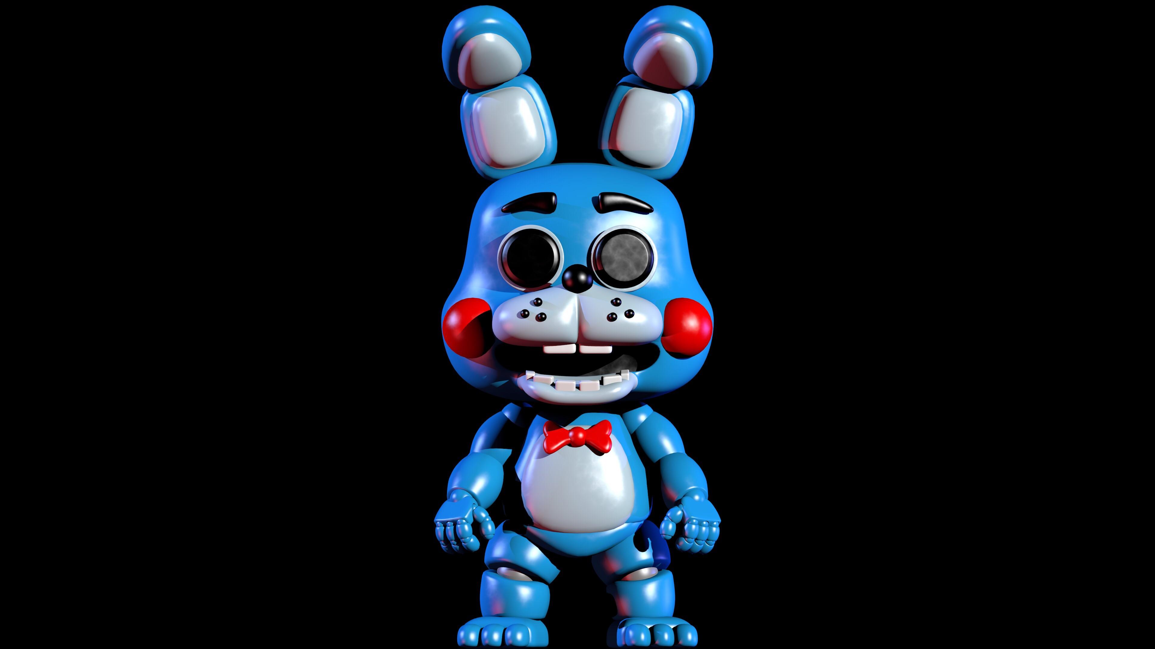 Toy Bonnie Pop Figure r/fivenightsatfreddys