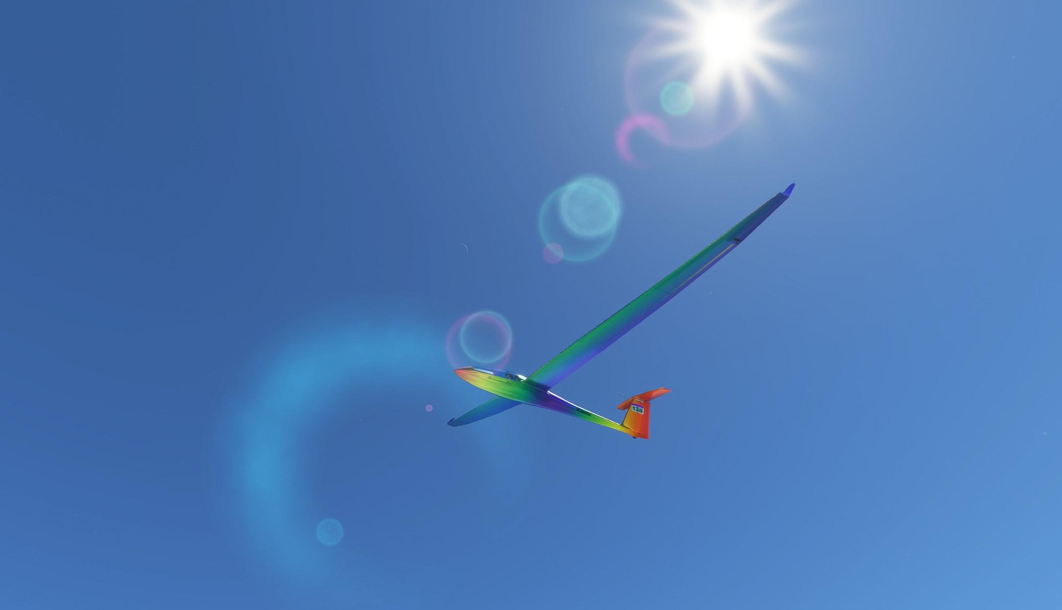 Colorful Gliders Are Better Then All White Gliders Change My Mind r