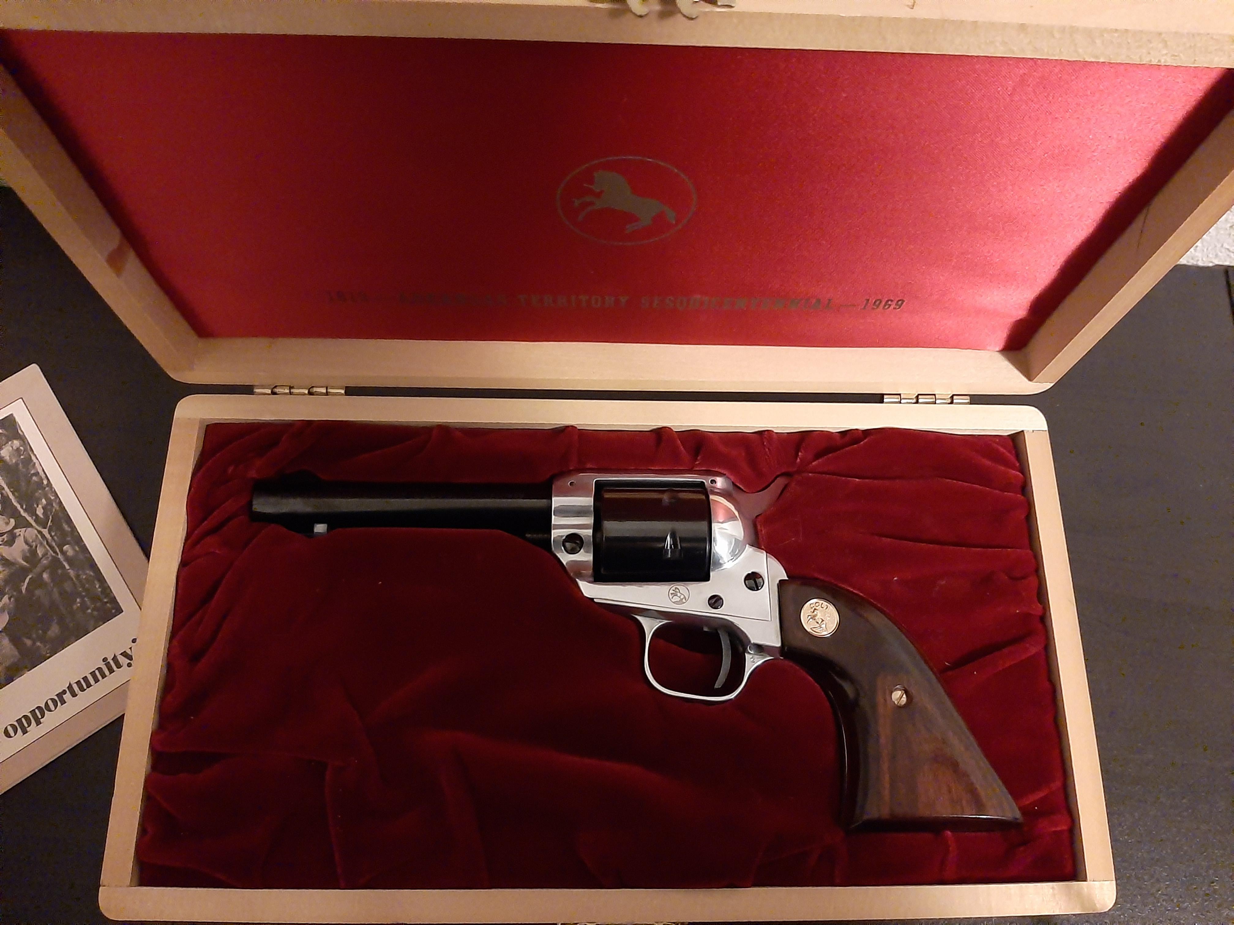 Question about this Colt Arkansas territory sesquicentennial collectors