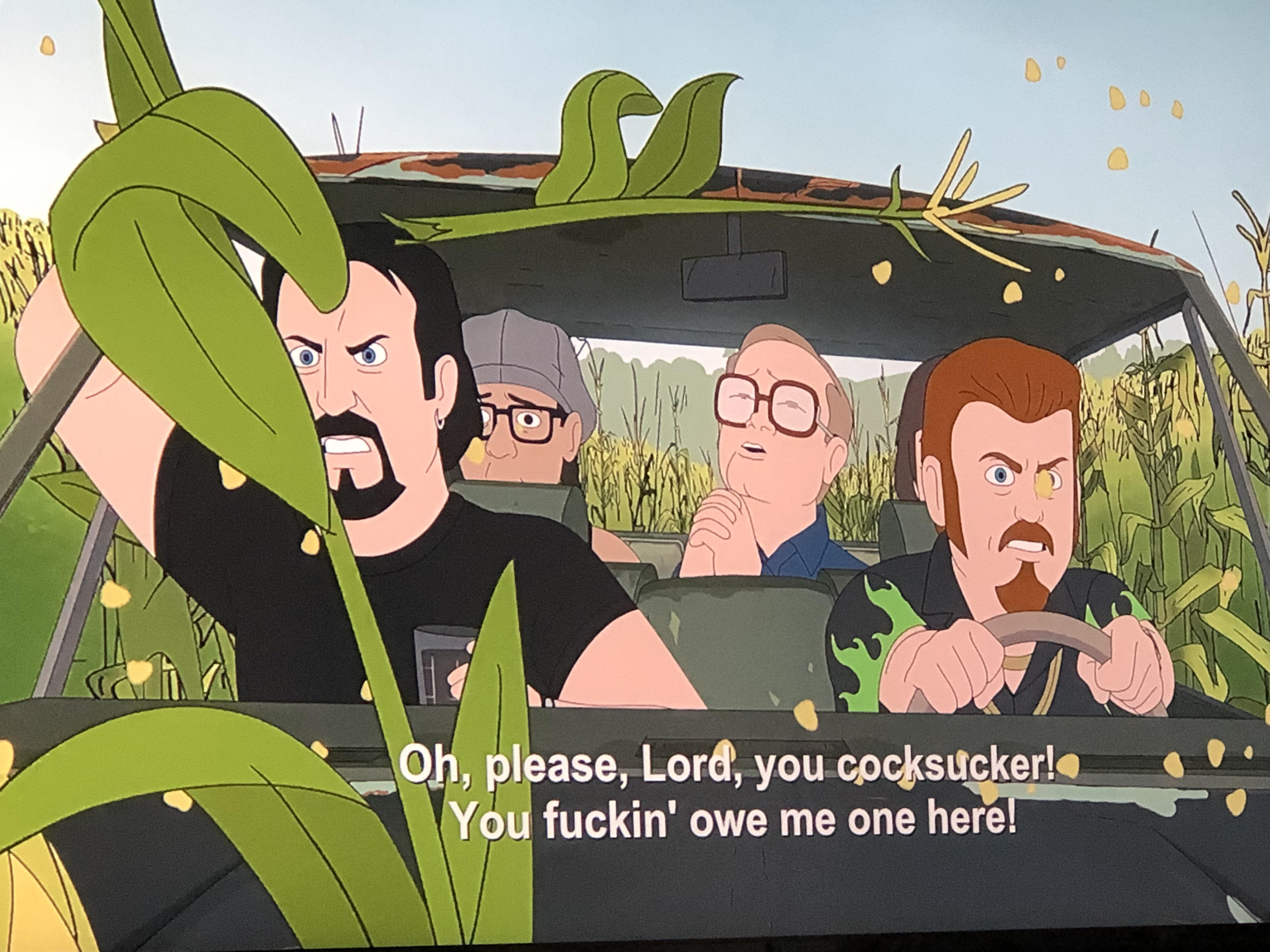 Just bubbles being bubbles praying to Jesus god r/trailerparkboys