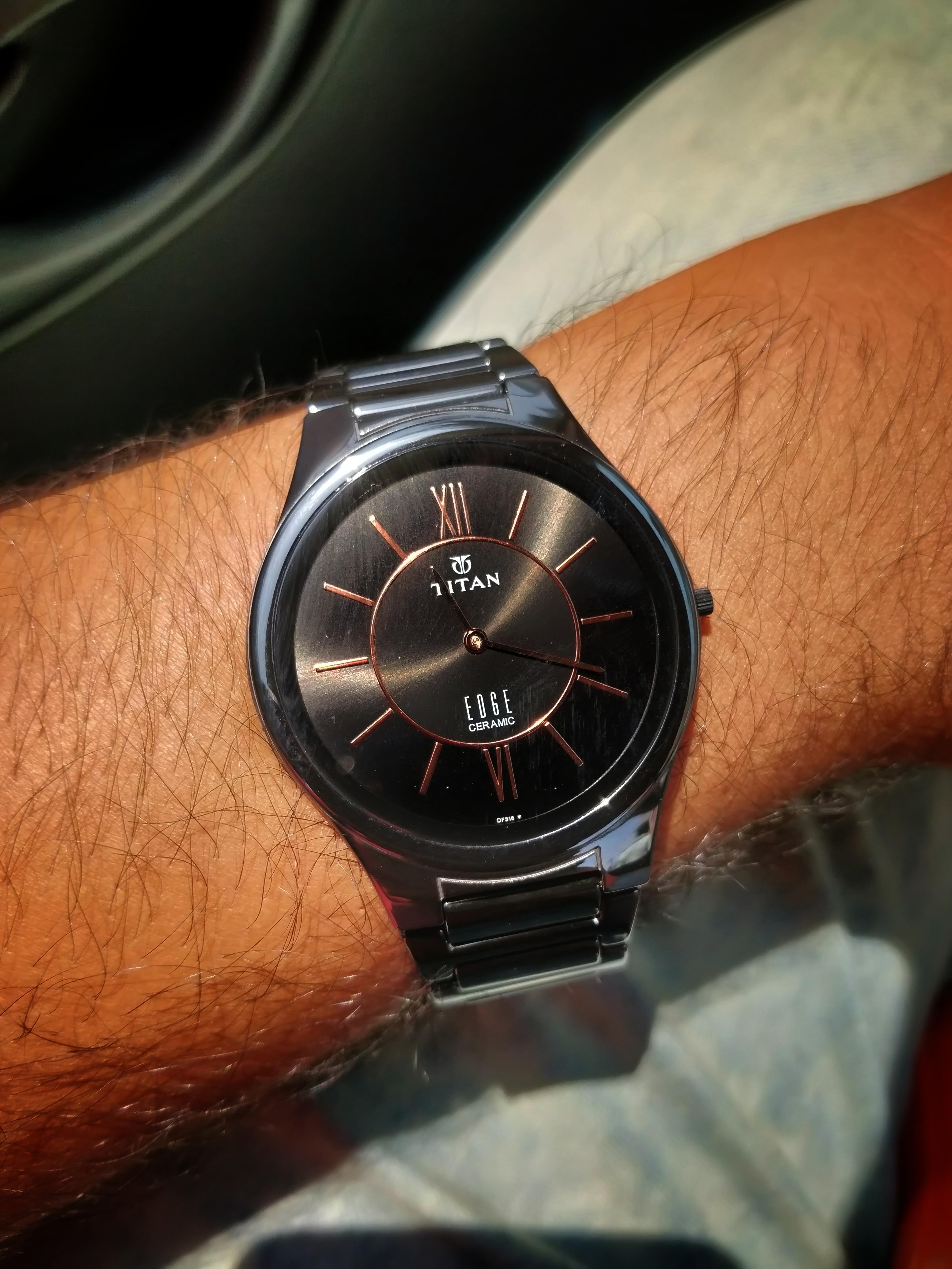 [Titan Edge Ceramic] The Slimmest Ceramic Watch in the universe. r