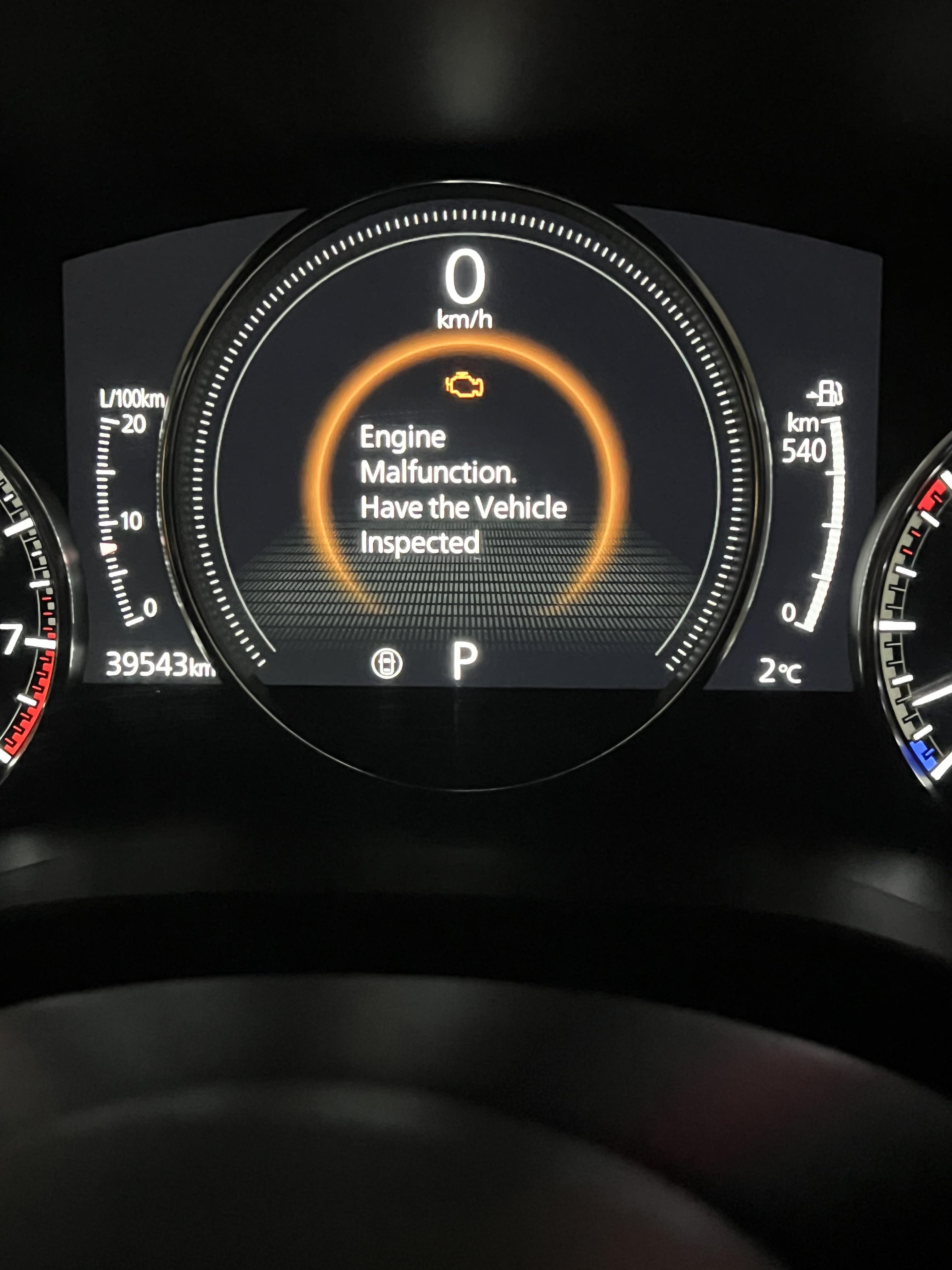 Engine malfunction light came on my 2023 Mazda 3 : r/mazda3