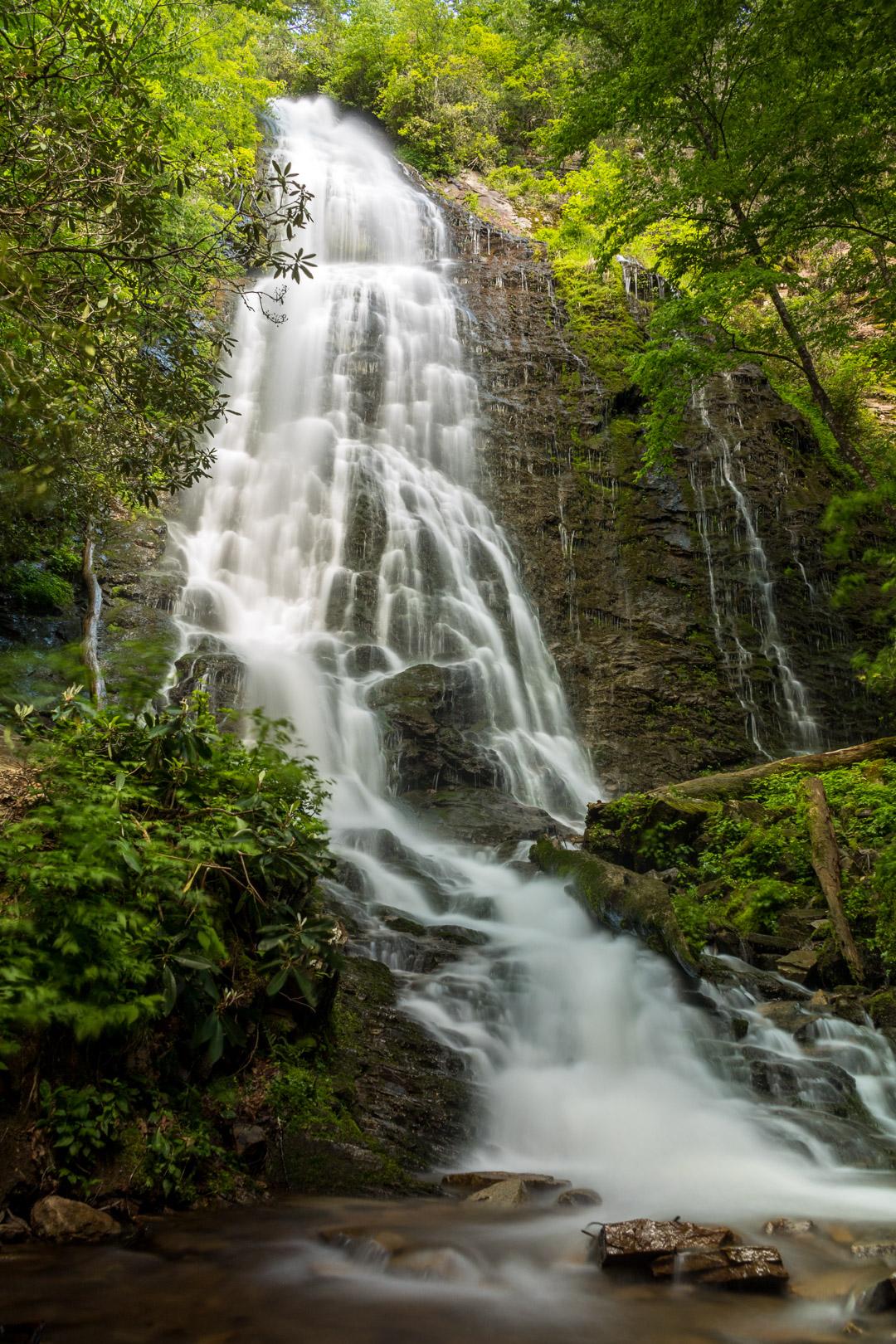One of the many waterfalls in Great Smoky Mountains National Park