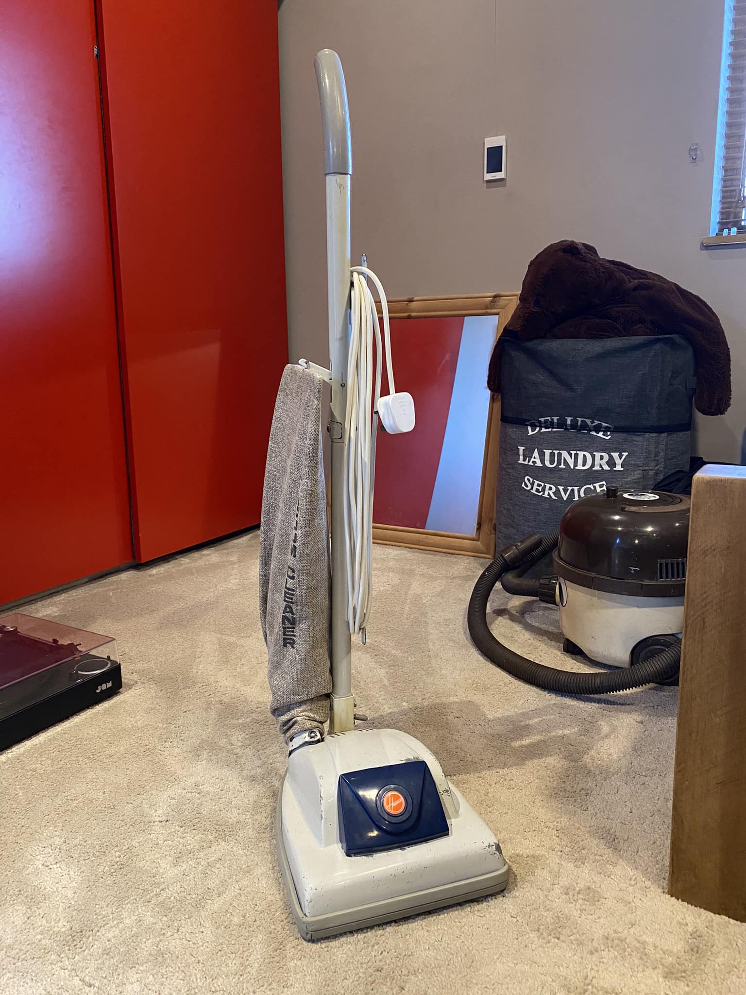 She's getting on a bit, but my 1962 Hoover Junior still outperforms Shark vacuums! r/BuyItForLife
