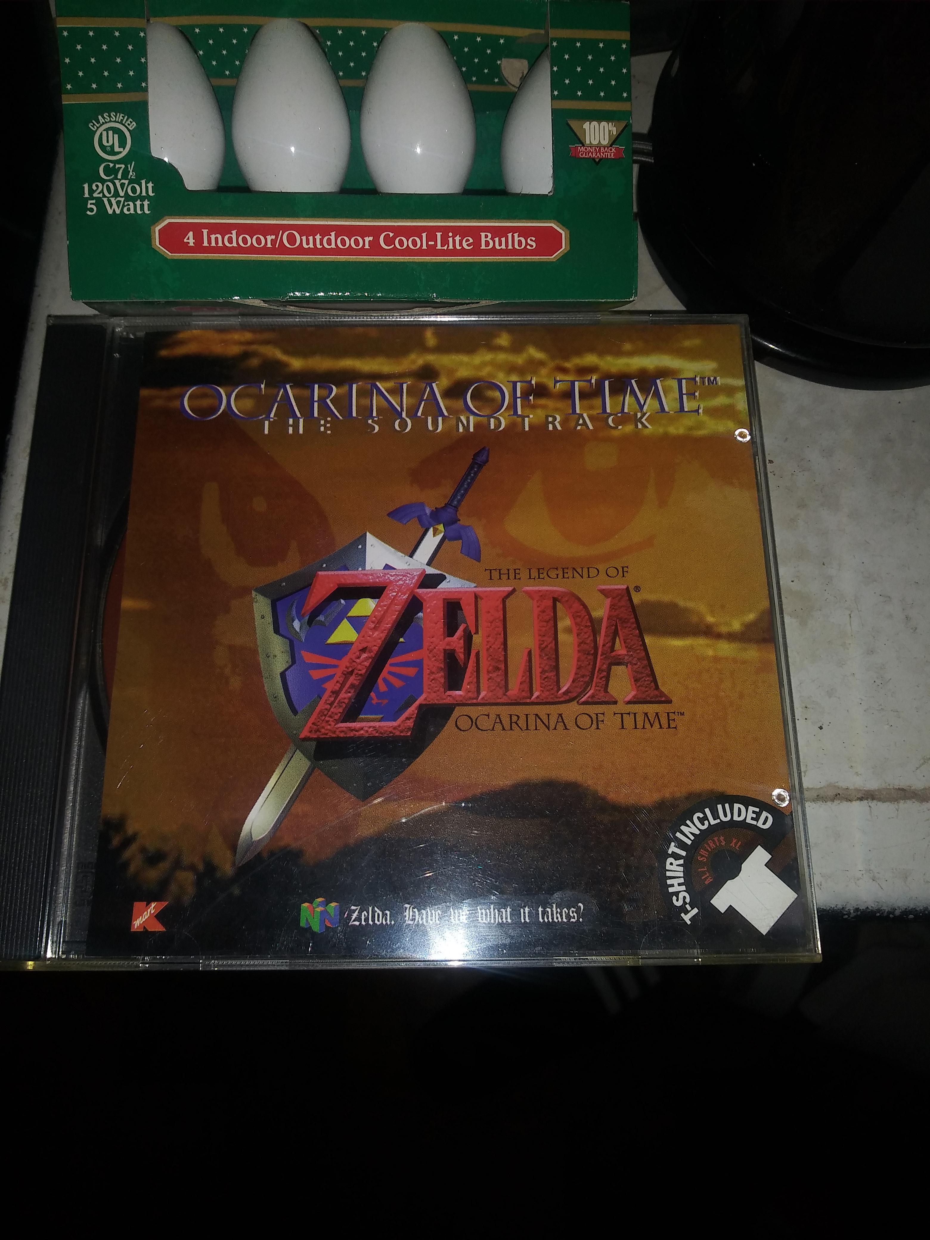 Kmart exclusive The Legend of Zelda Ocarina of Time Soundtrack. A gift