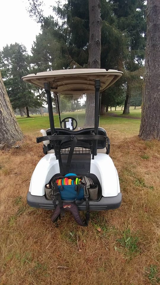 So the golf course in my area just put in an 18 hole disc golf course