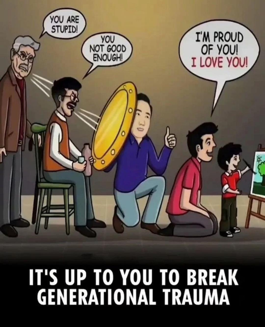 generational trauma r/motivation