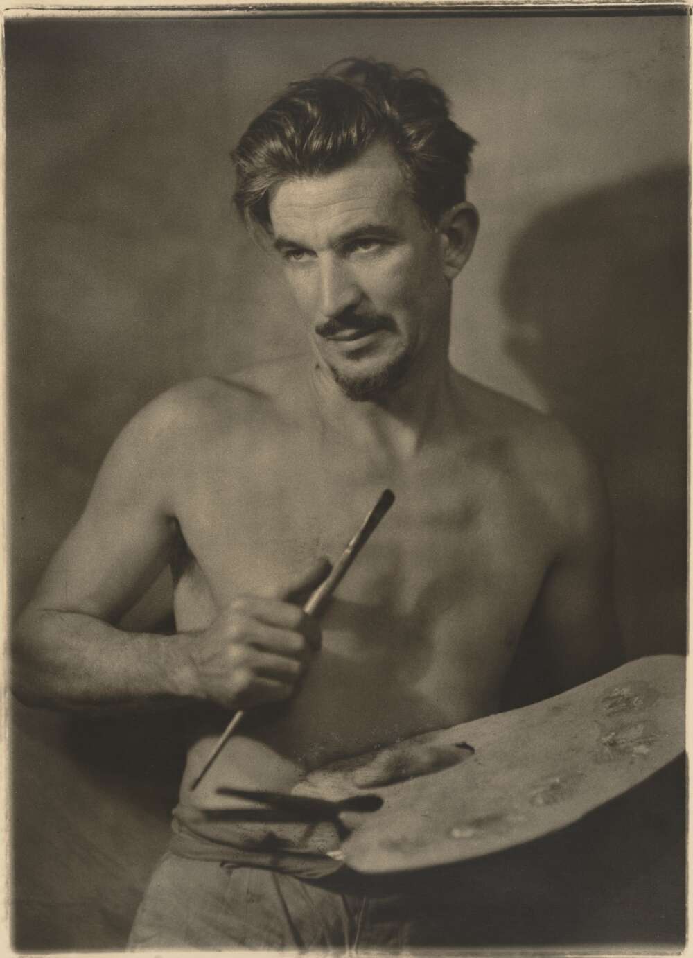 Smouldering Portrait of Murray Griffin, Melbourne Australia circa 1930. Courtesy of National