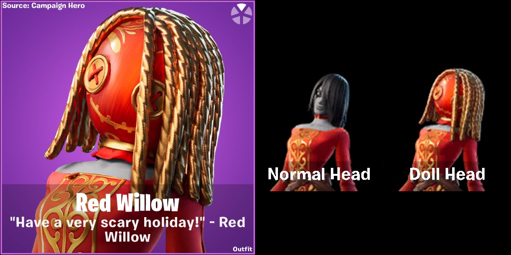Red willow New Outlander r/FORTnITE