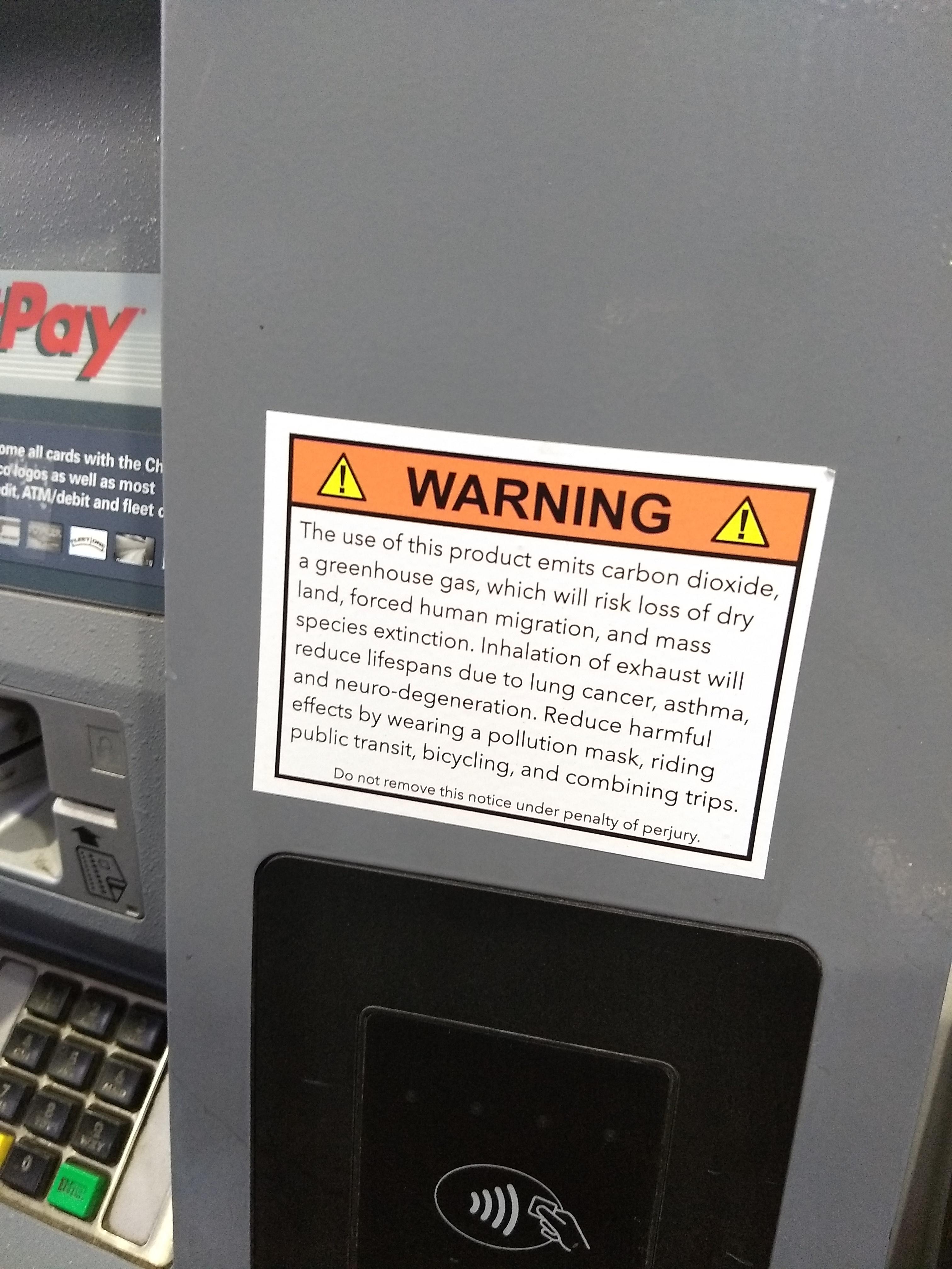 [OC] Nice guy gas station warning label r/mildlyinteresting