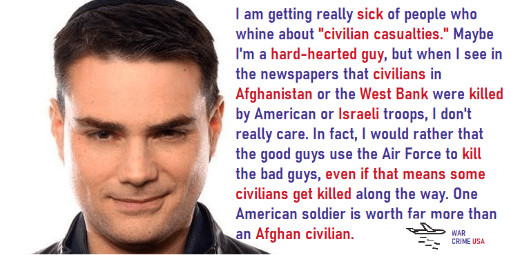 Real Ben Shapiro quote iamapieceofshit