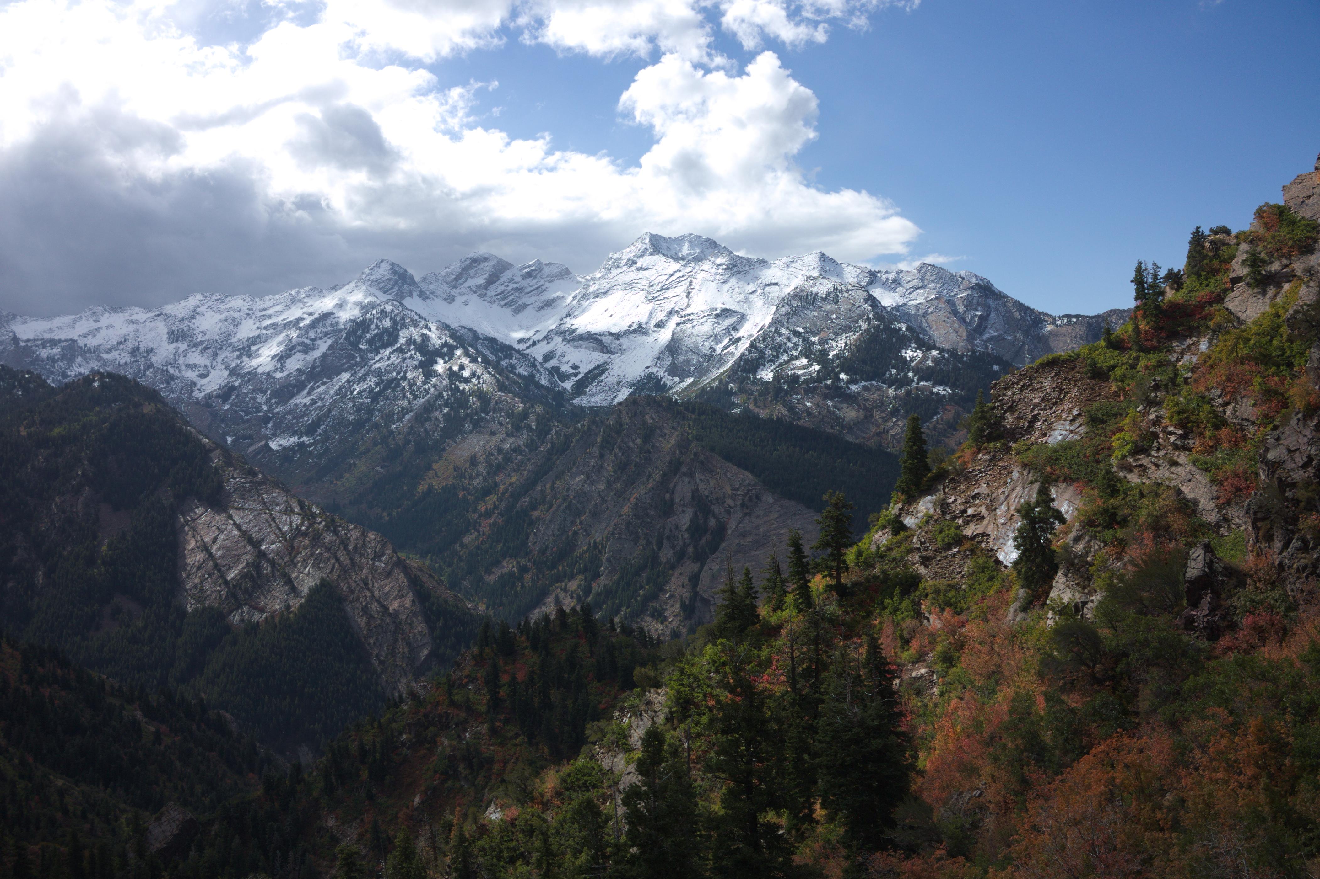(OC) Early Fall in Big Cottonwood Canyon, Utah [4204 x 2802] EarthPorn