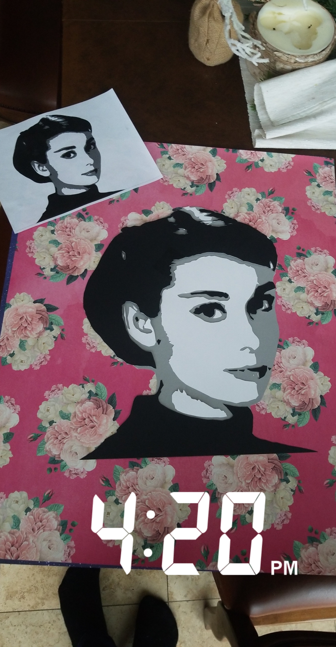 Found this sub yesterday and was inspired to make some paper craft