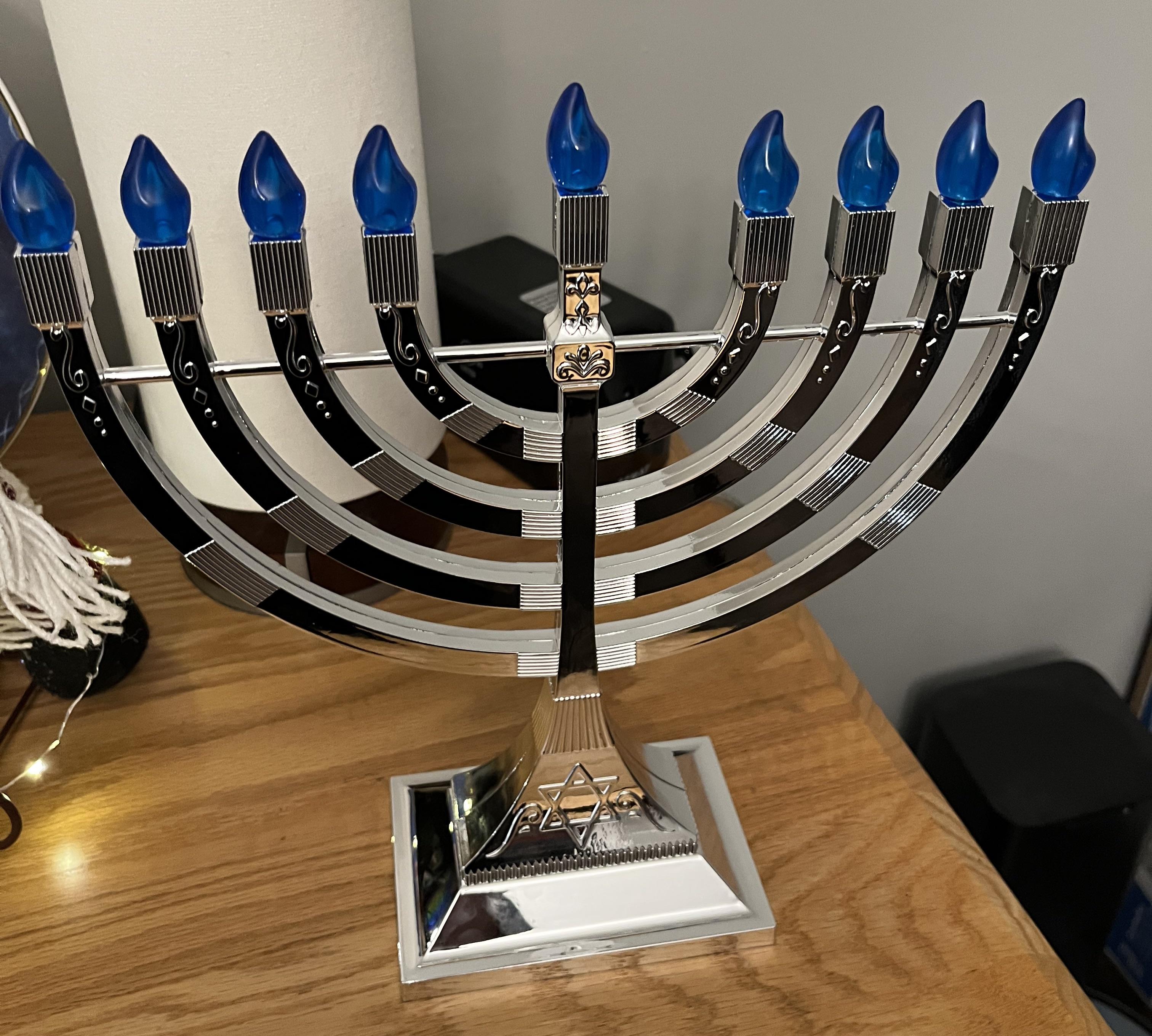 The most ironic menorah/hannukiah r/Judaism