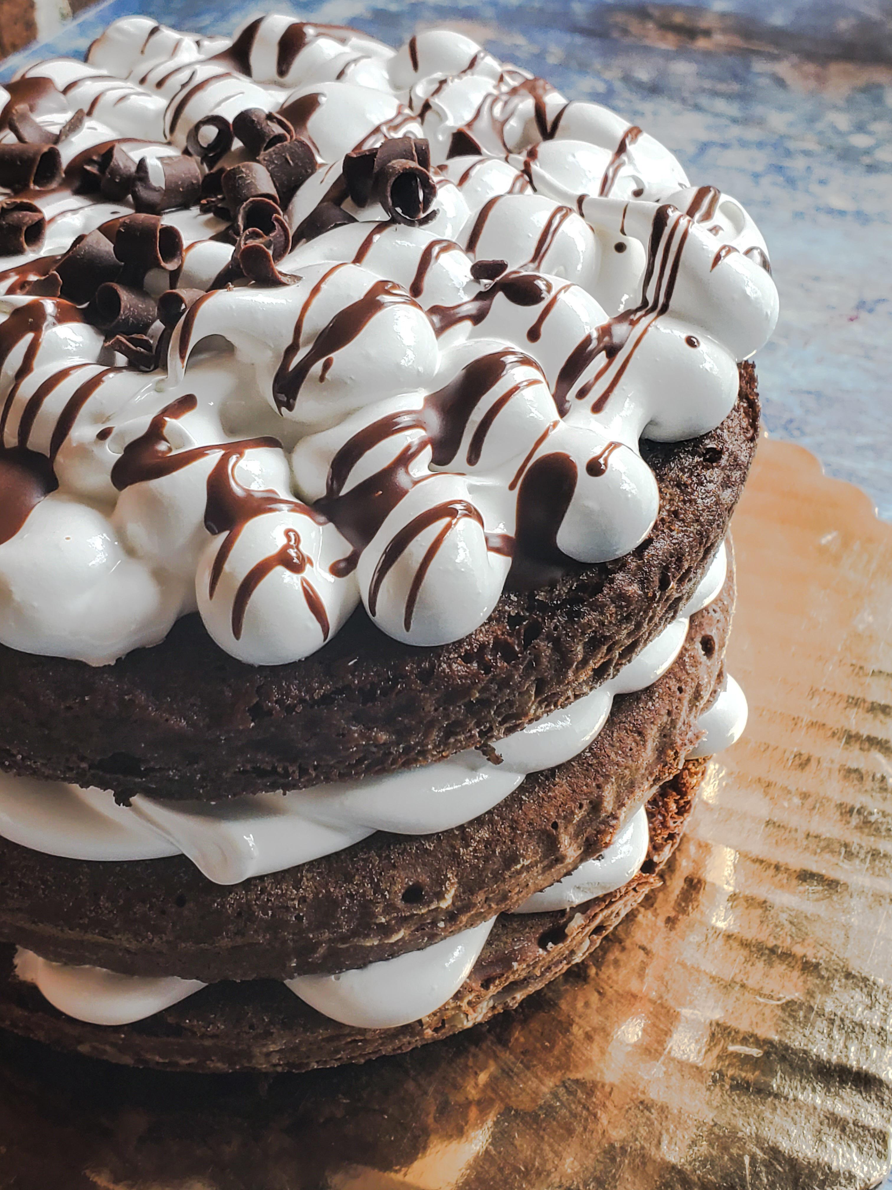 Used Hersheys recipe for this chocolate cake! FoodPorn