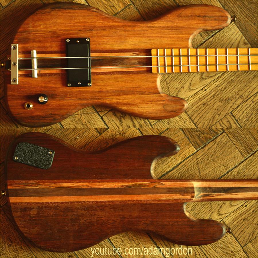 I've bought a 2 string bass (Krappy Guitars). It's actually cooler than