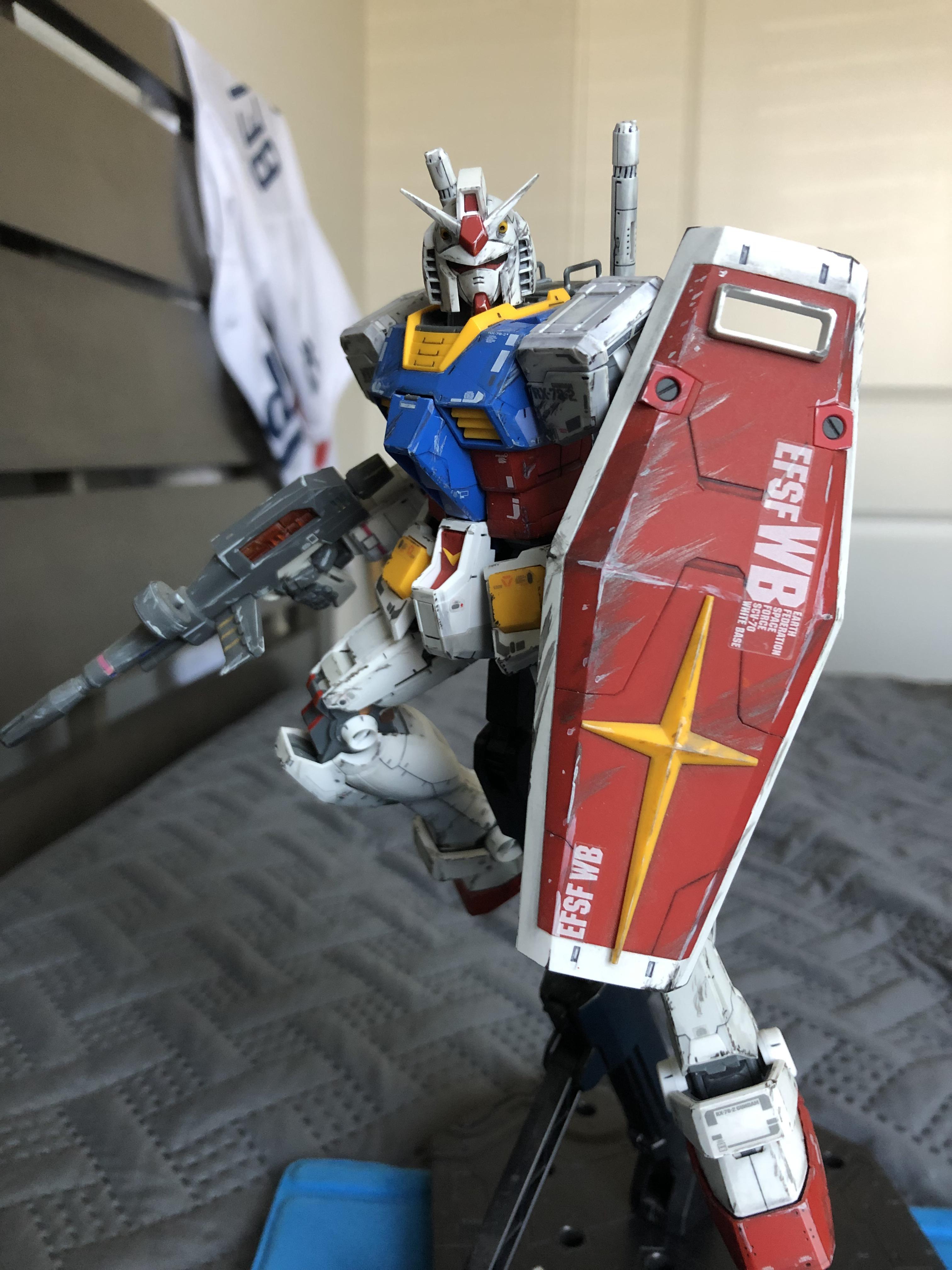 So I decided to give gunpla a try...did all this with gundam markers