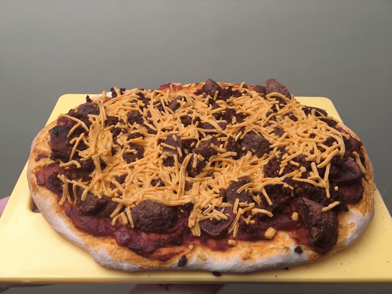 Meat Haters Pizza r/ShittyVeganFoodPorn