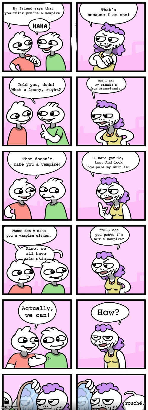 Vampires aren't real