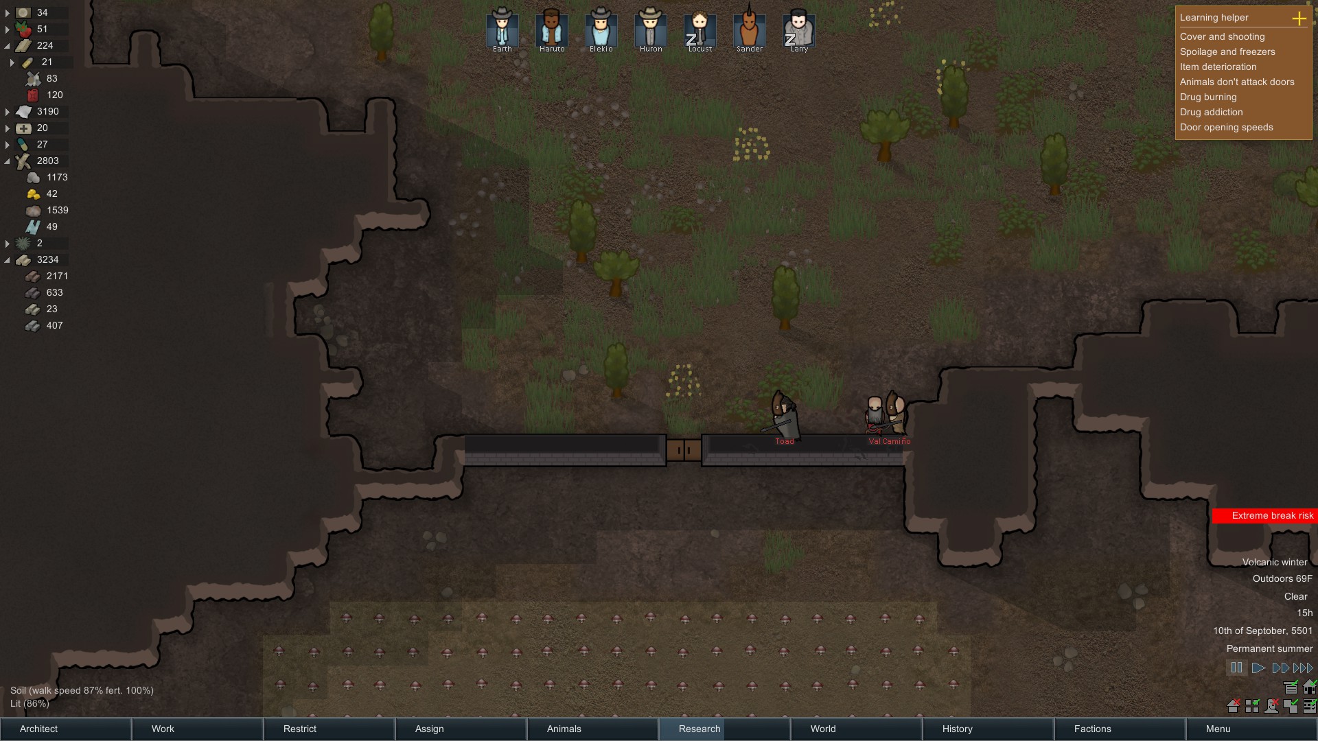 "Smart raiders" *raiders proceed to attack granite walls instead of