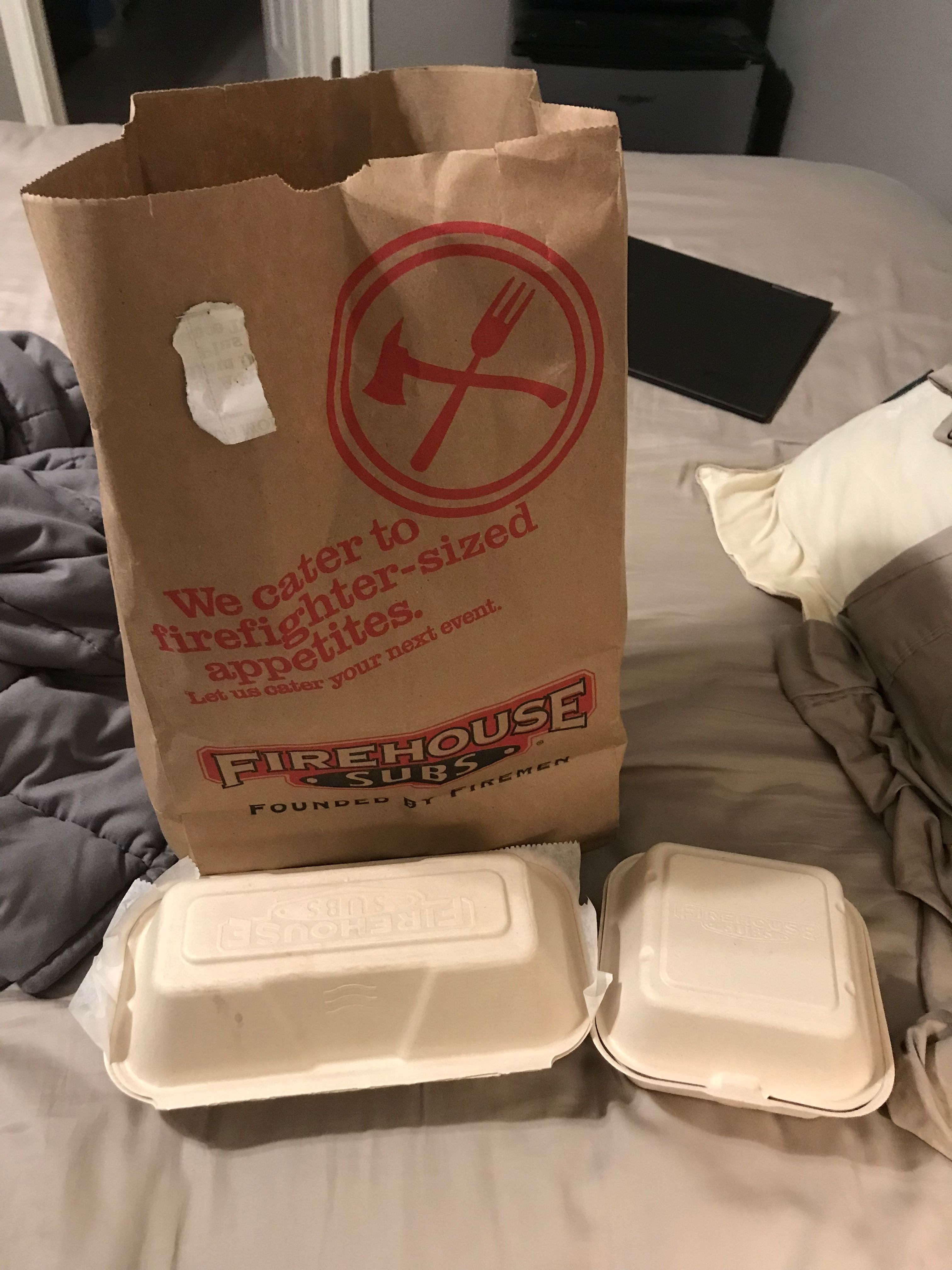 Last delivery of the night. Customer put restaurant address as their