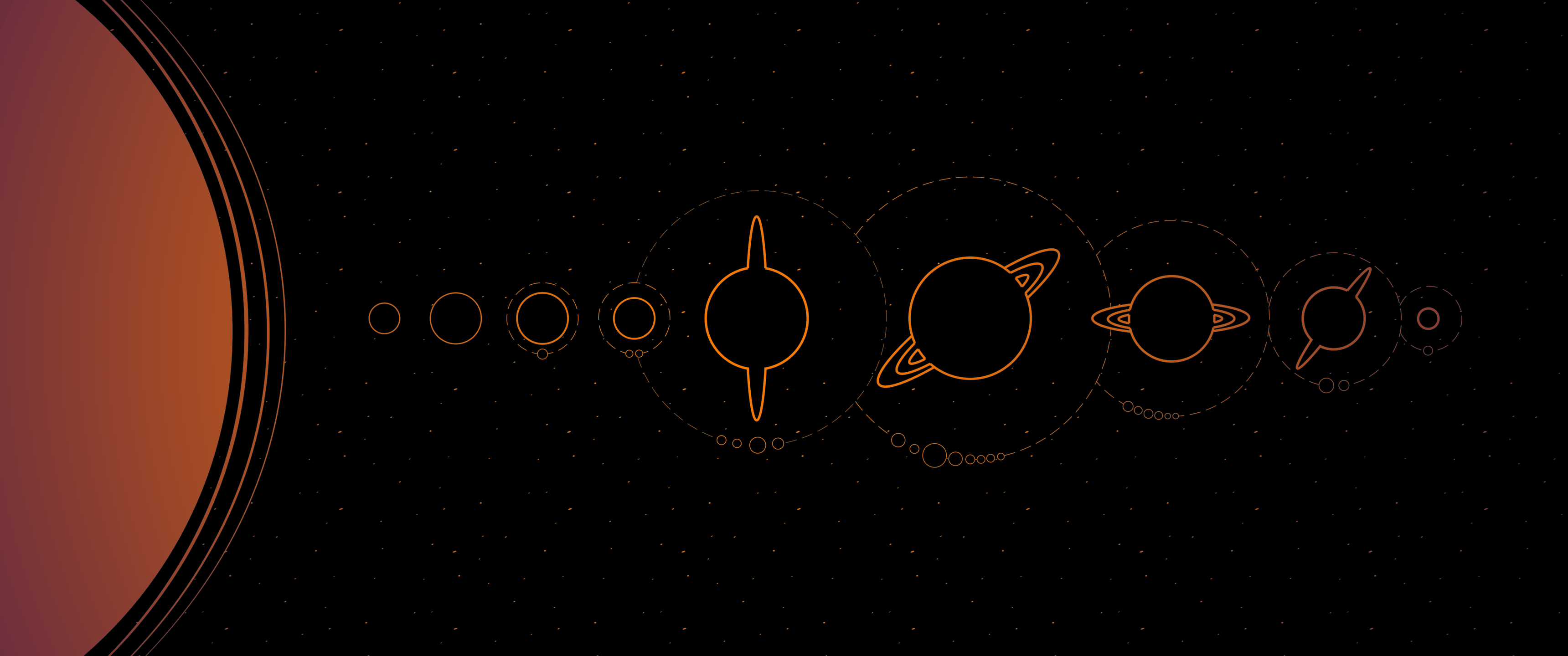 [3440 x 1440] Minimal Solar System (OLEDified) credit u/magdhaa r