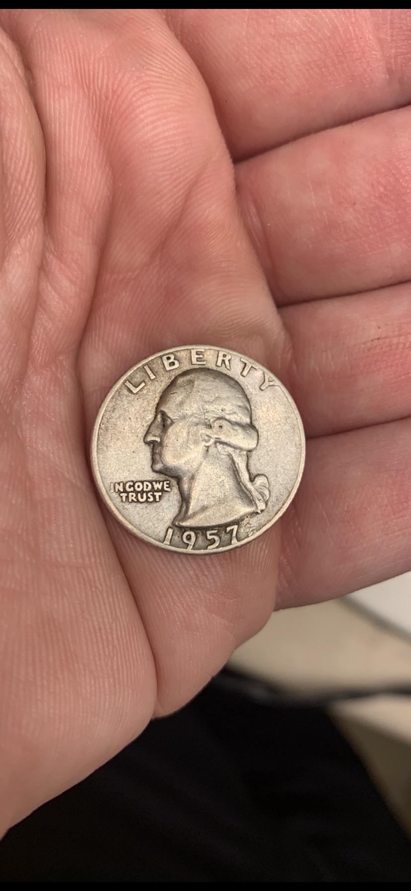 Silver Quarter Walmart Find r/coins