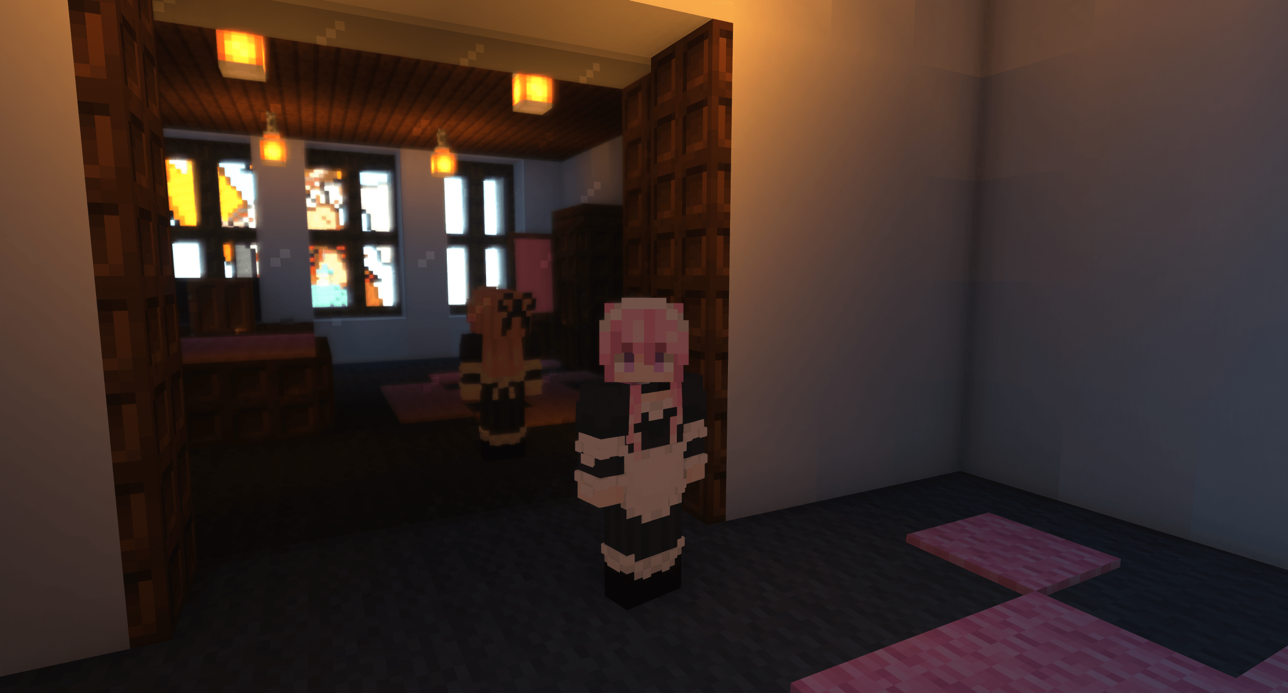 This is my maid skin i made, template and an example in comments. Tips