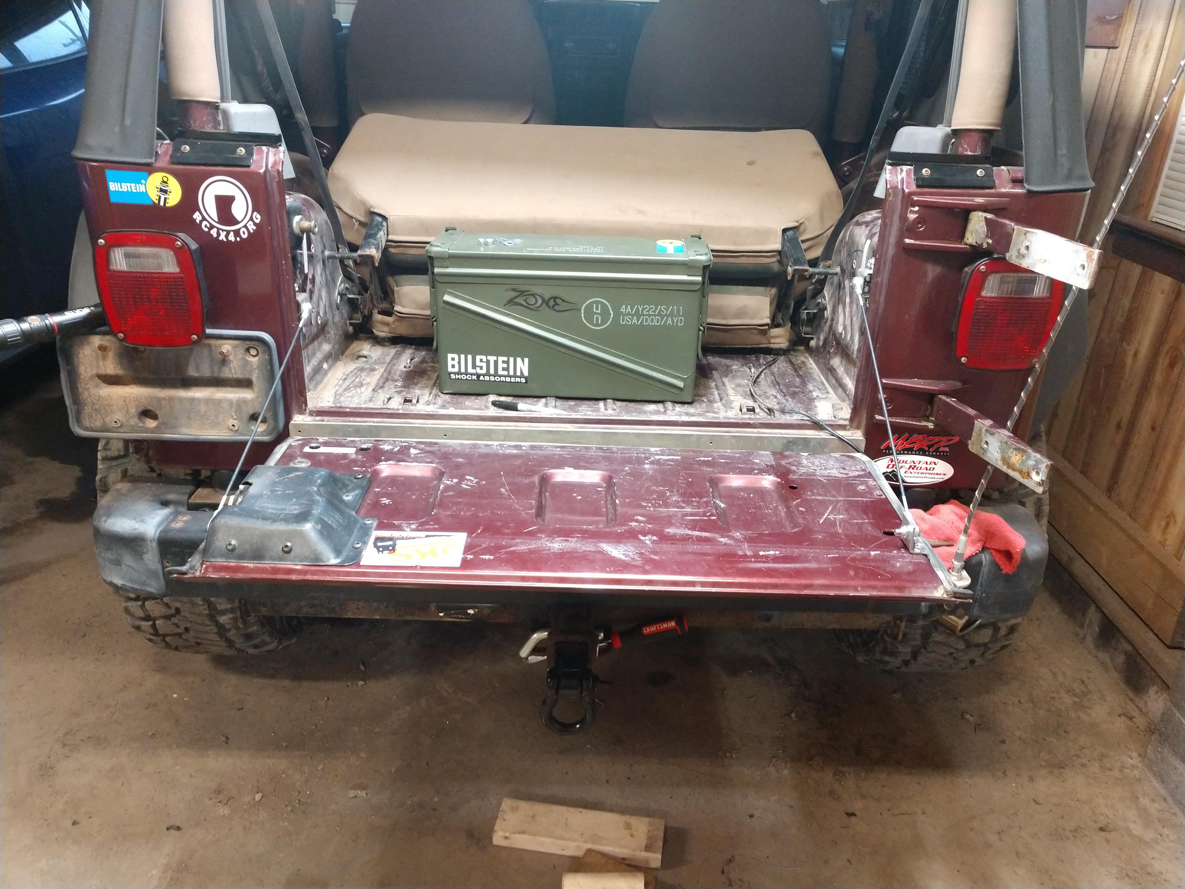 Swag offroad tailgate kit. r/Jeep