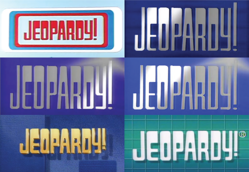19841989 logos of the TV series "Jeopardy" r/VaporwaveAesthetics