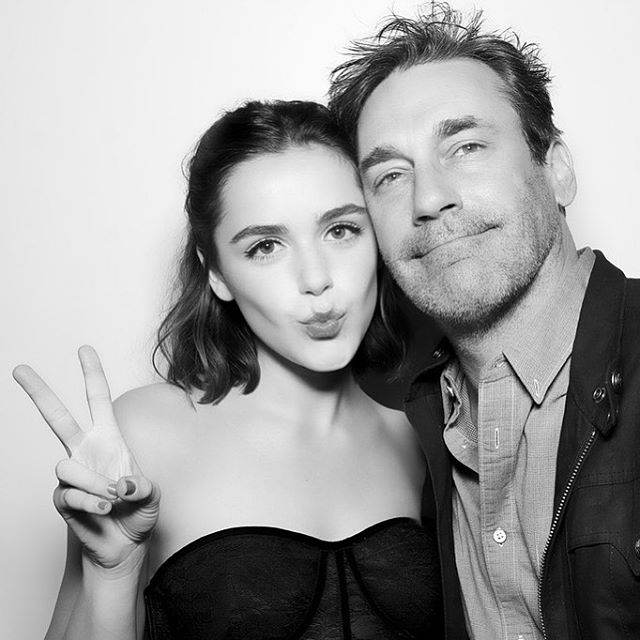 Kiernan Shipka with her Dad r/KiernanShipka