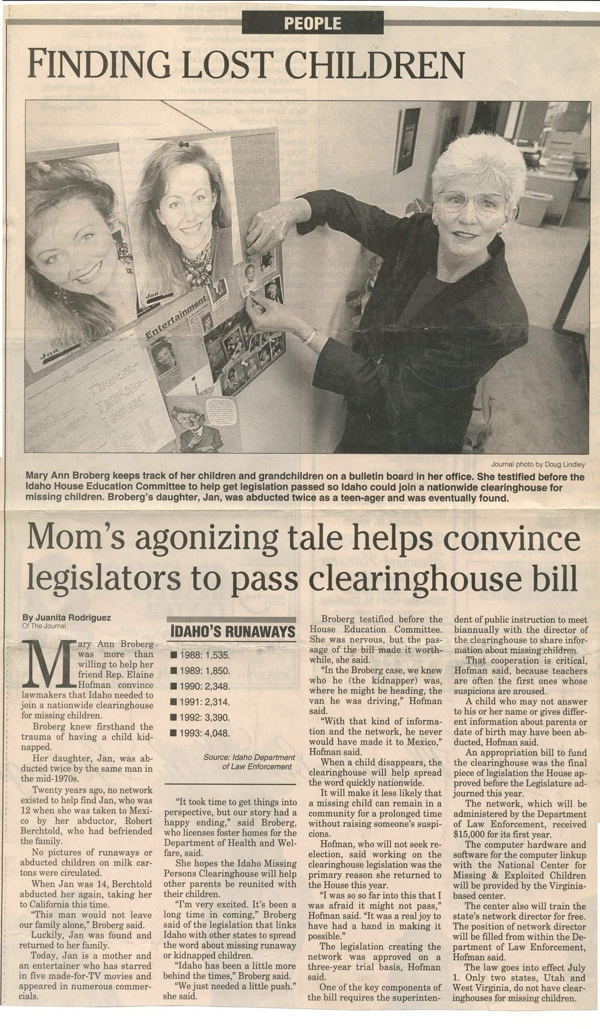 Mary Ann Broberg article. AbductedInPlainSight