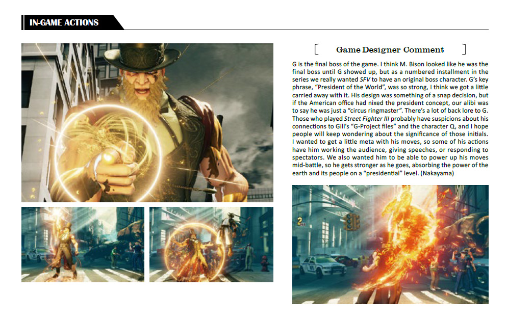 G is the boss of SFV confirmed by devs r/StreetFighter